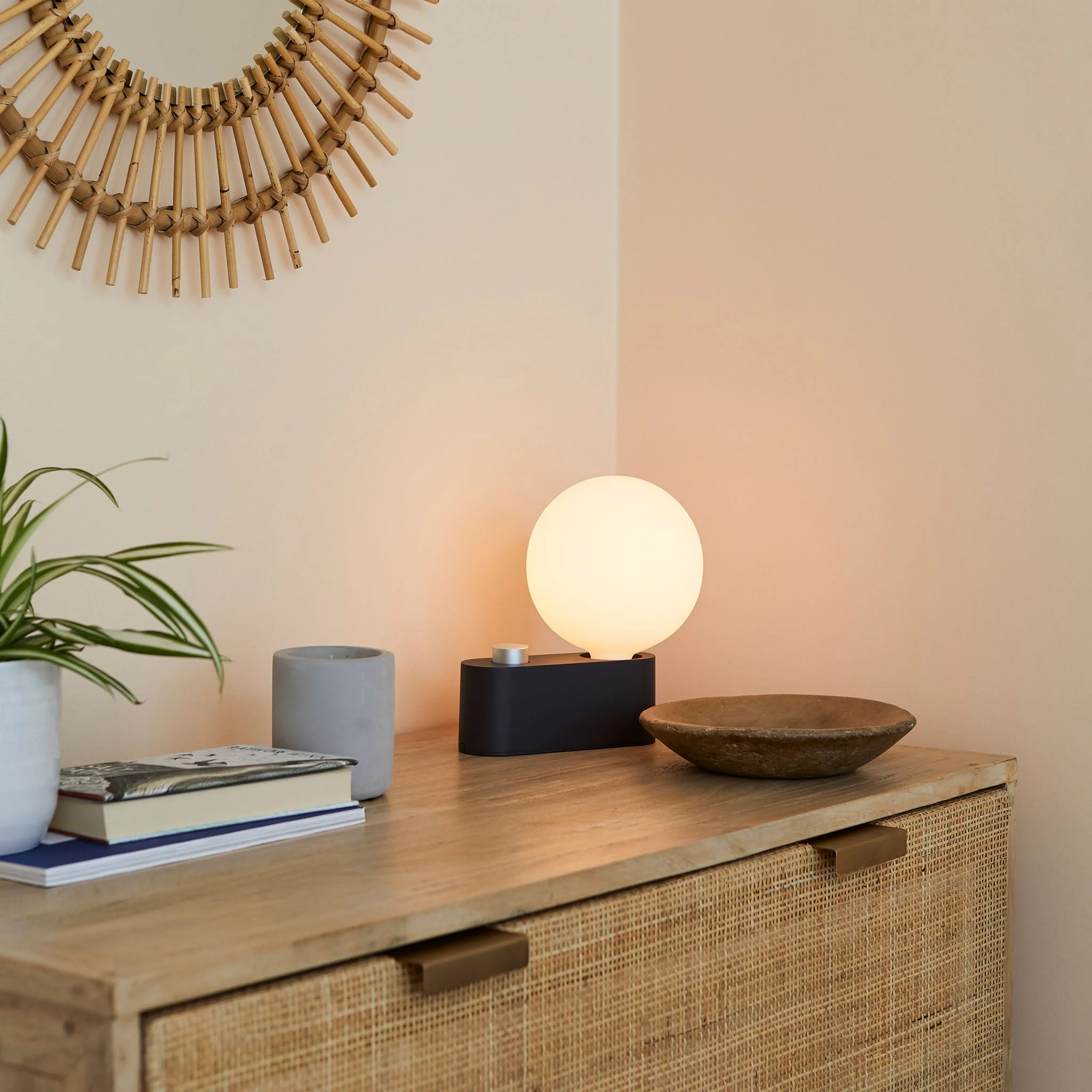 Alumina Multi-Use Lamp in Charcoal - Image 4