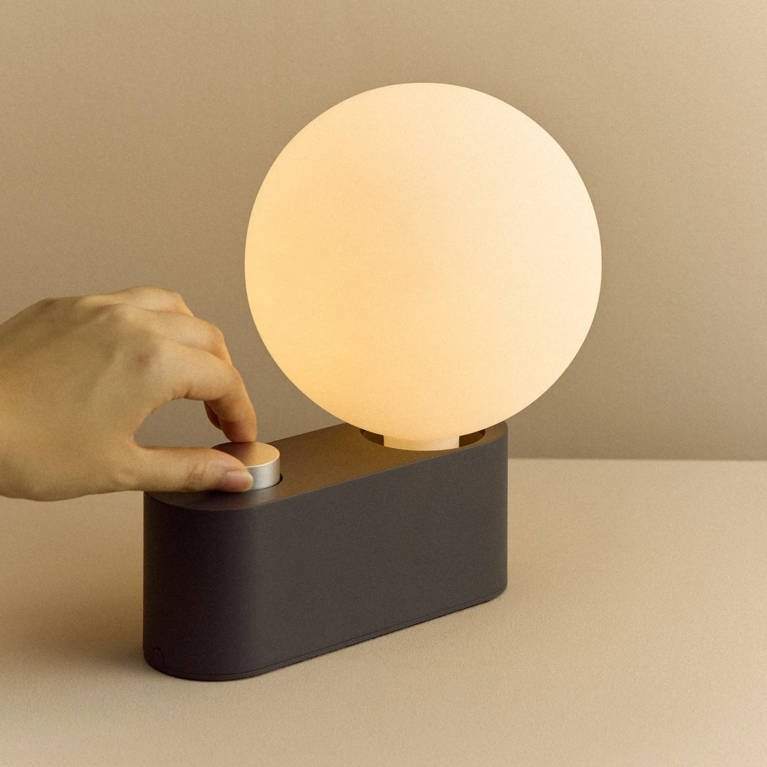 Alumina Multi-Use Lamp in Charcoal - Image 6