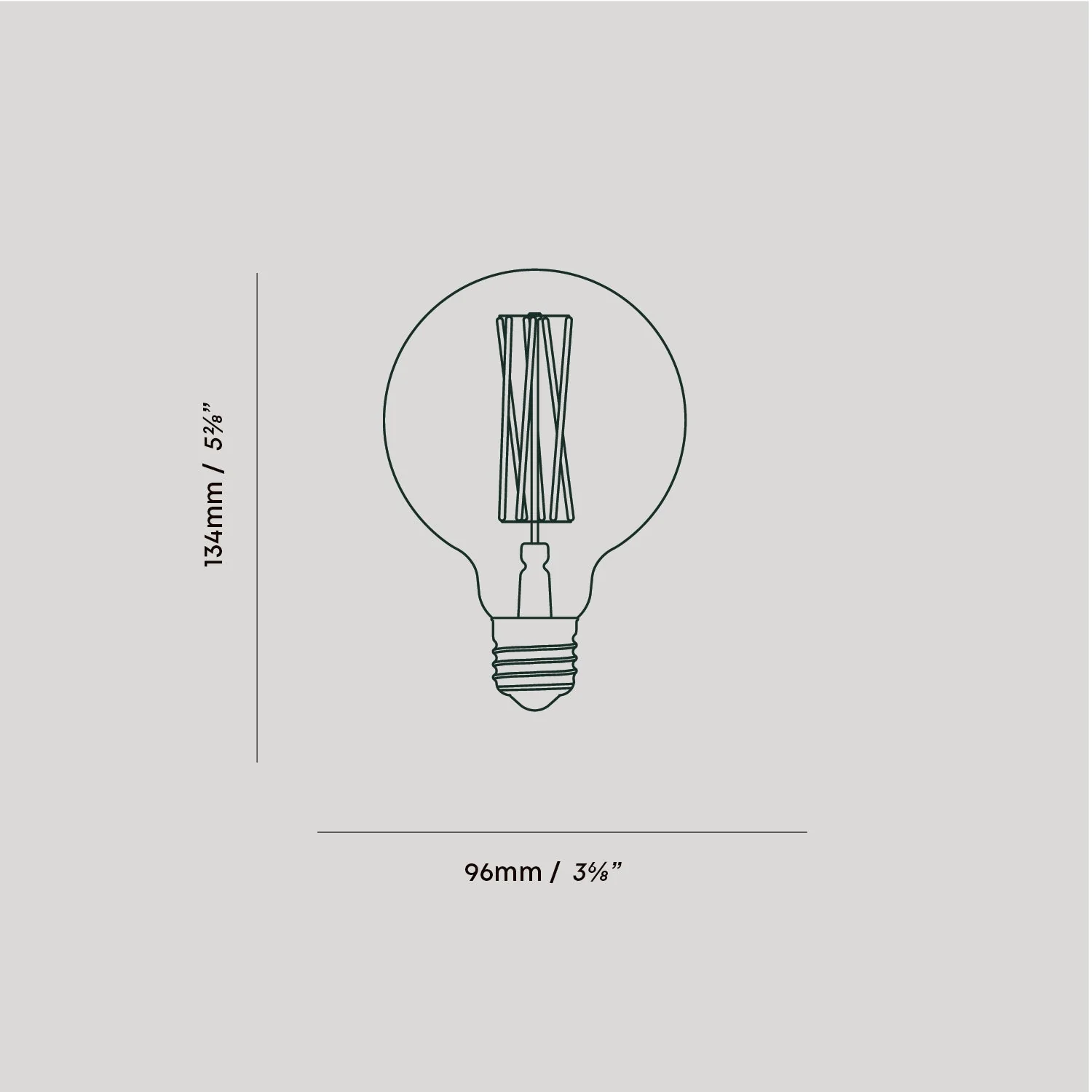 Elva E27 Non-Tinted LED Bulb - Image 3