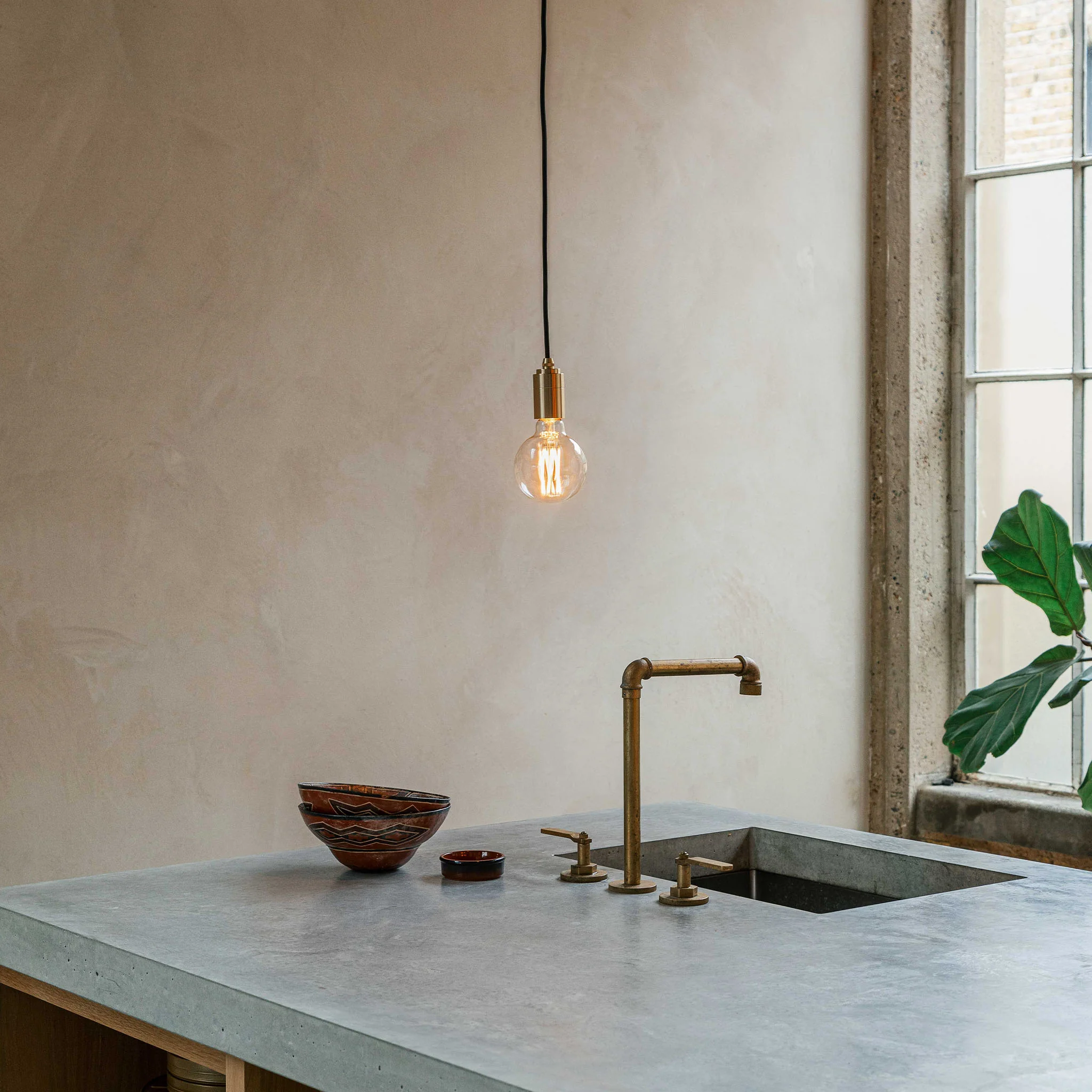 Elva Pendant Light Tinted in Graphite - Image 3