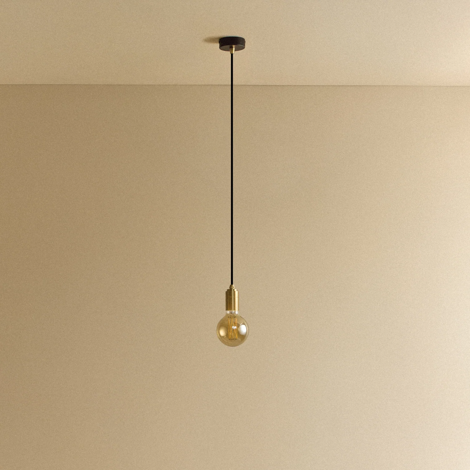 Elva Pendant Light Tinted in Brass - Image 6