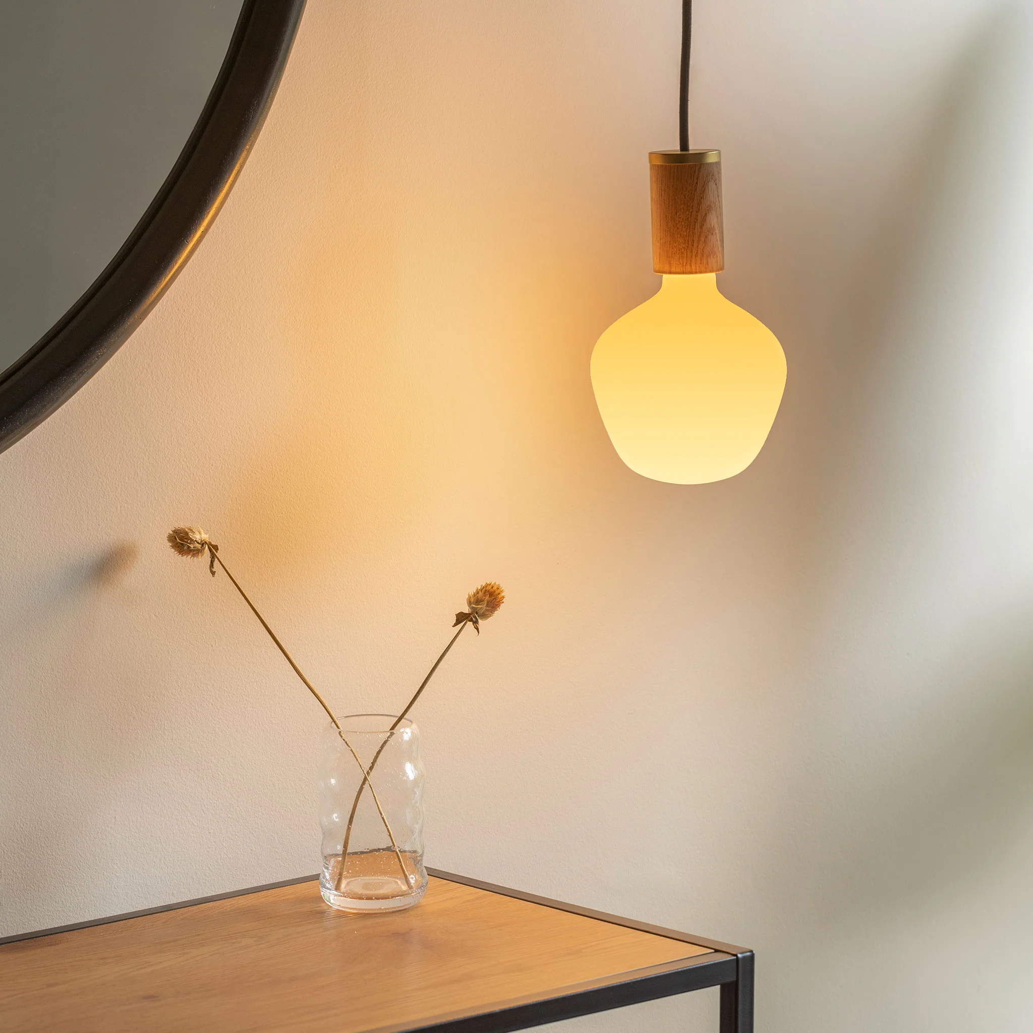 Enno Pendant Light in Oak - Image 2