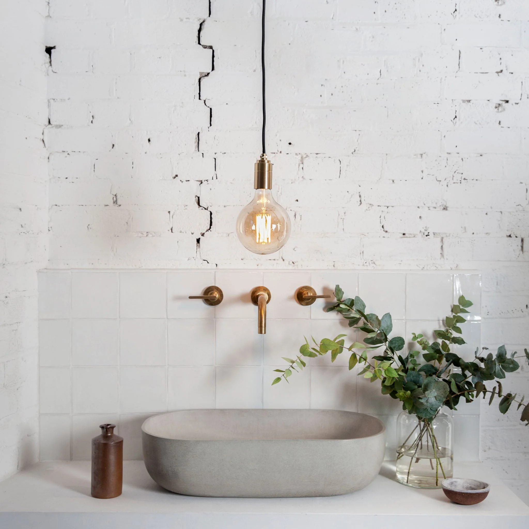 Gaia Pendant Light in Brass - Image 2