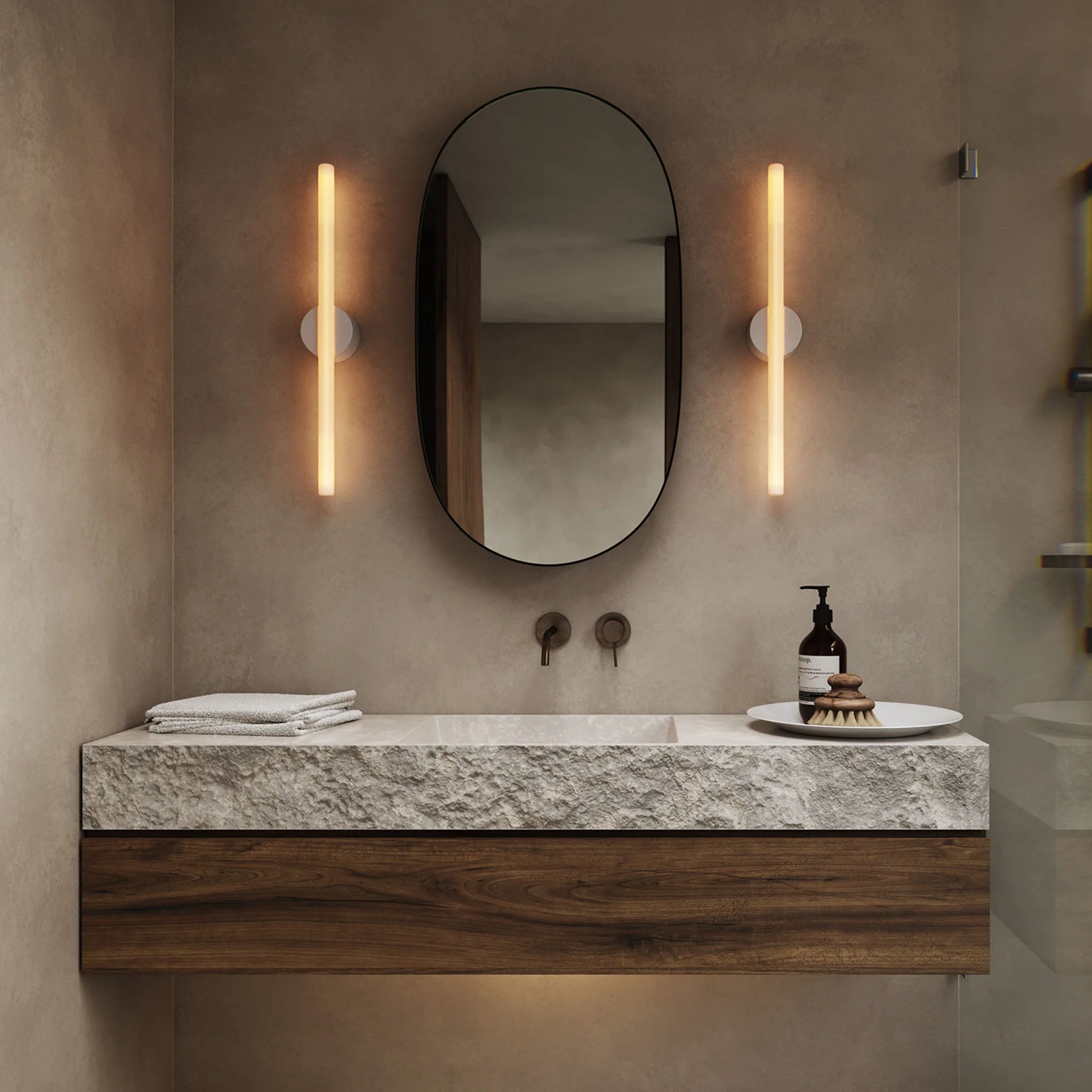 Kilter Wall Light in White - Image 2