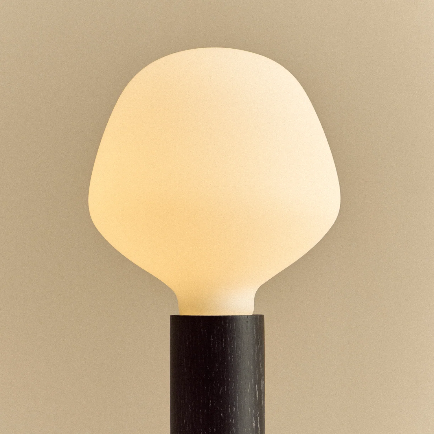 Knuckle Table Lamp in Blackened Oak + Enno - Image 3
