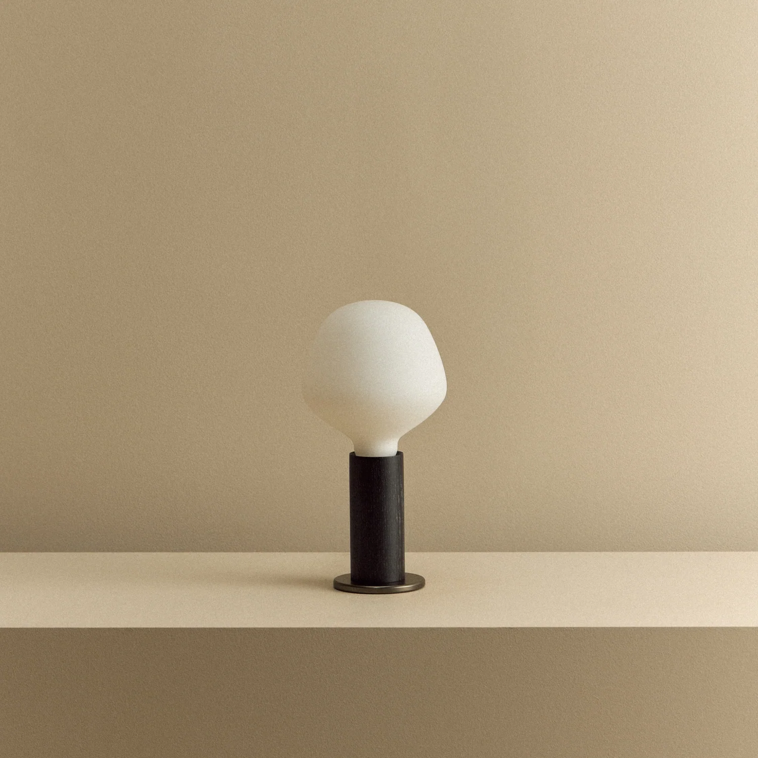 Knuckle Table Lamp in Blackened Oak + Enno - Image 6