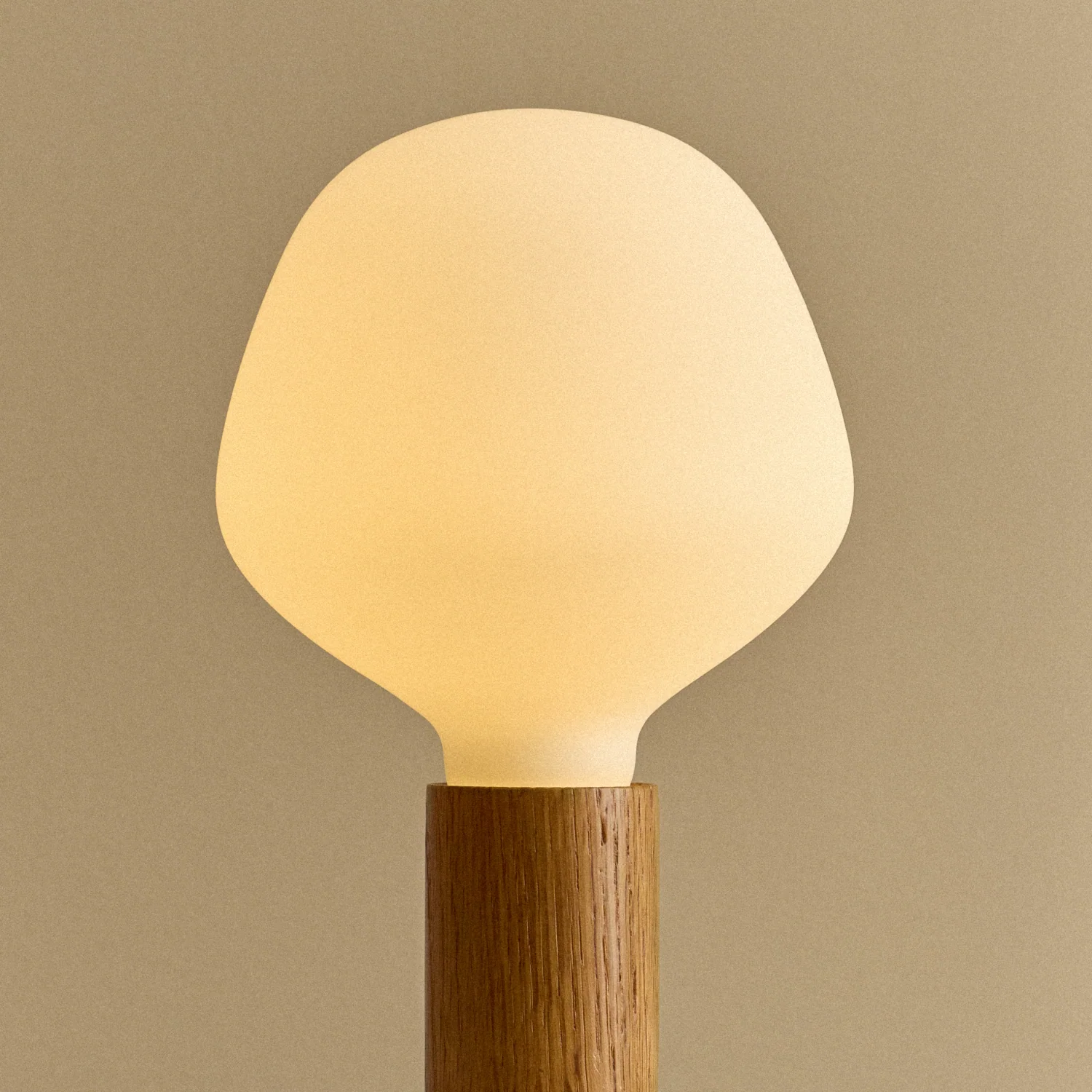 Knuckle Table Lamp in Oak + Enno - Image 4