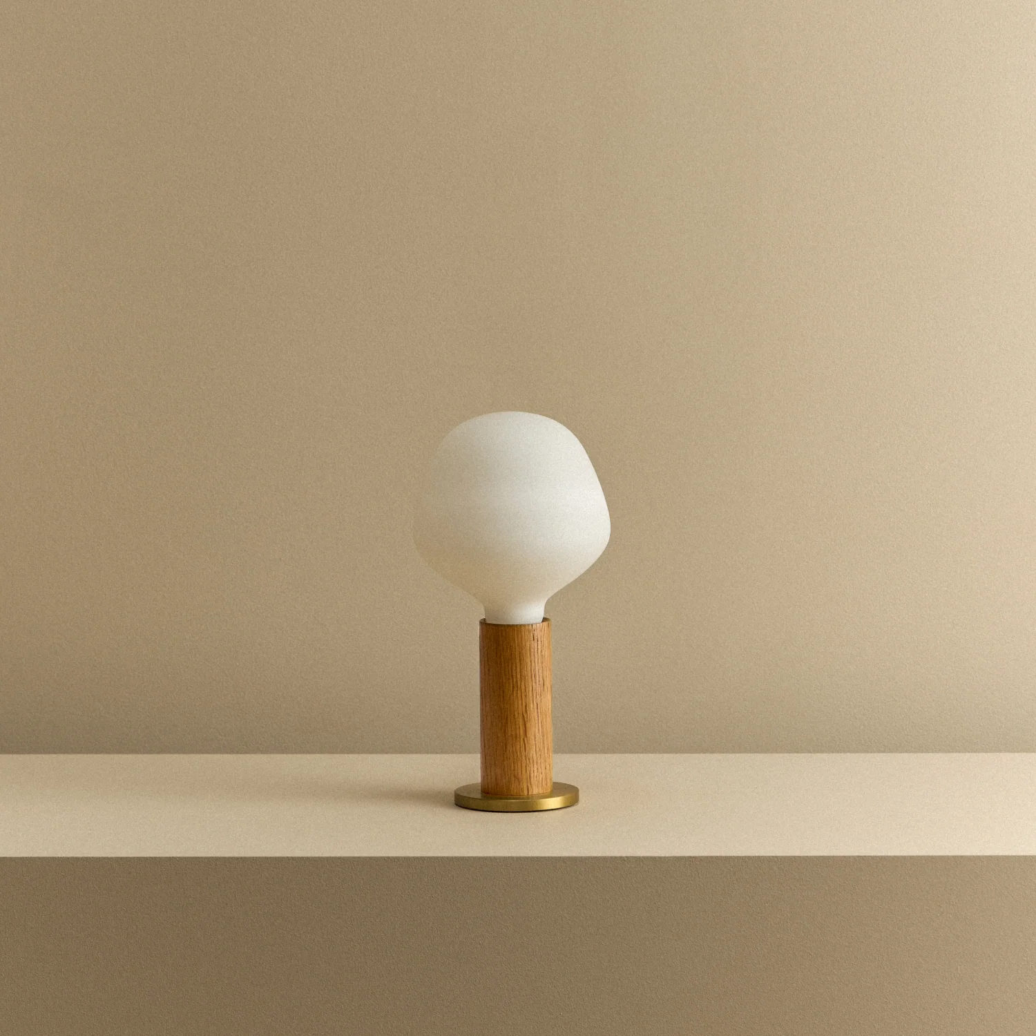 Knuckle Table Lamp in Oak + Enno - Image 7
