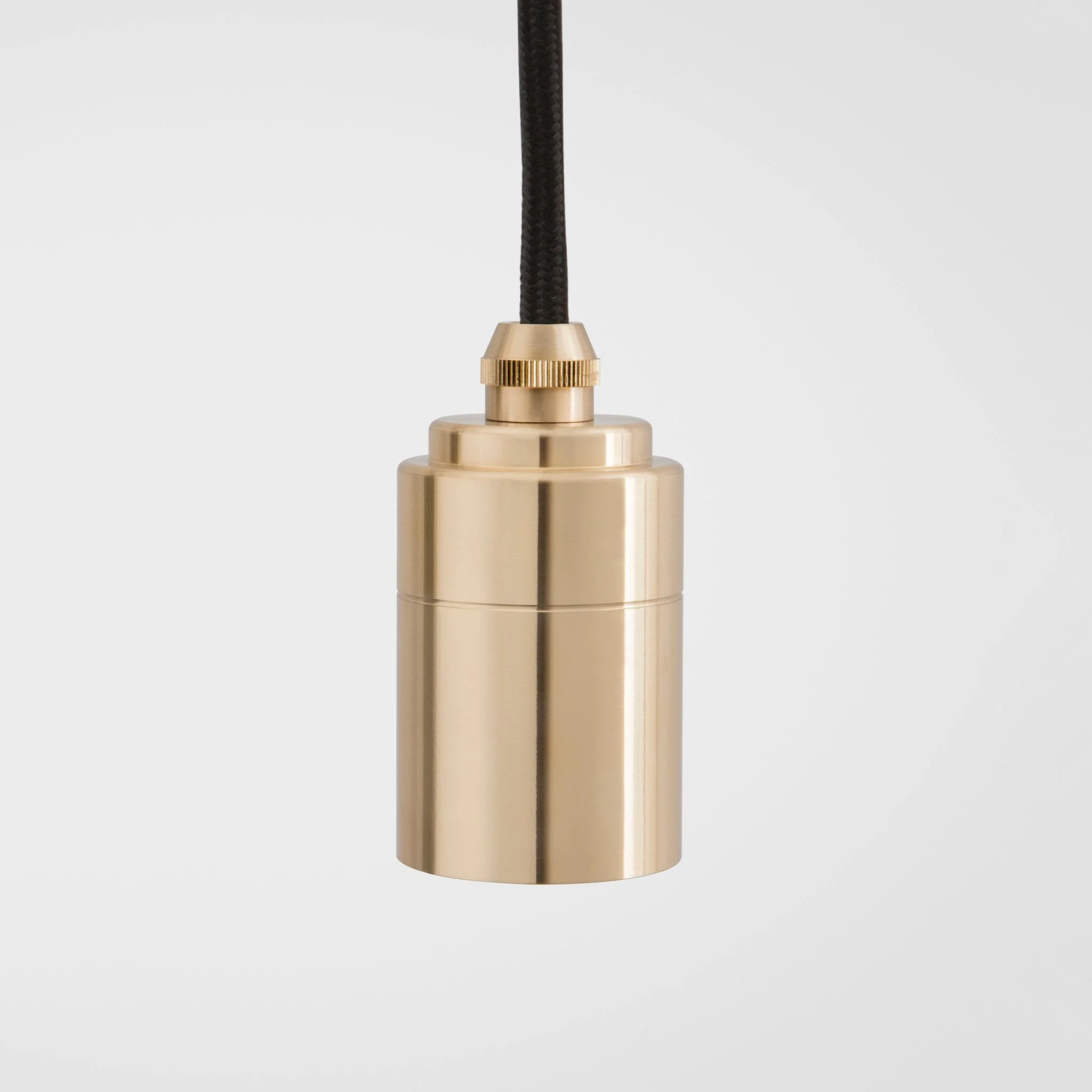 Linear Triple Pendant in Brass + Sphere IV - Image 5