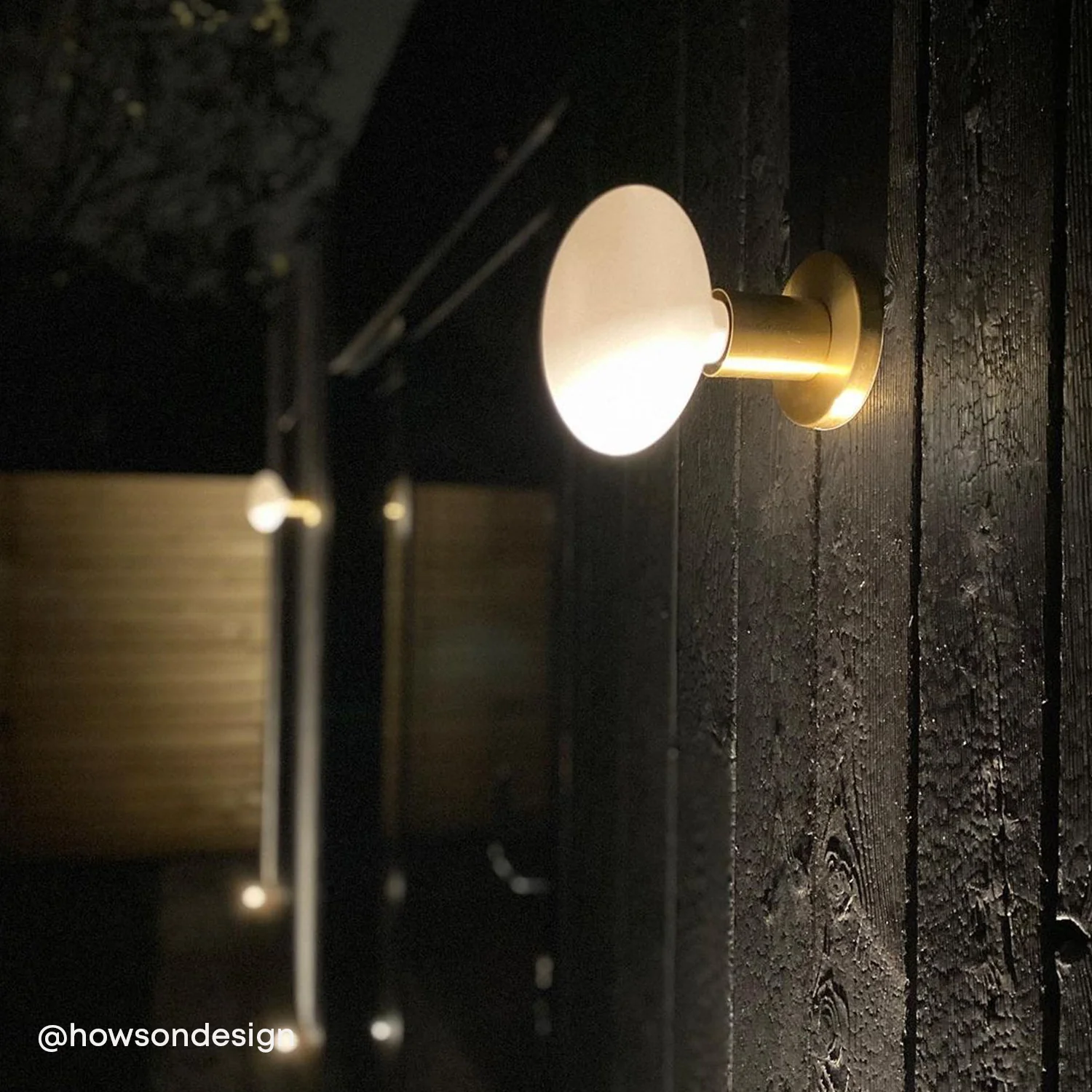 Lochan Wall Light in Brass + Oval - Image 4