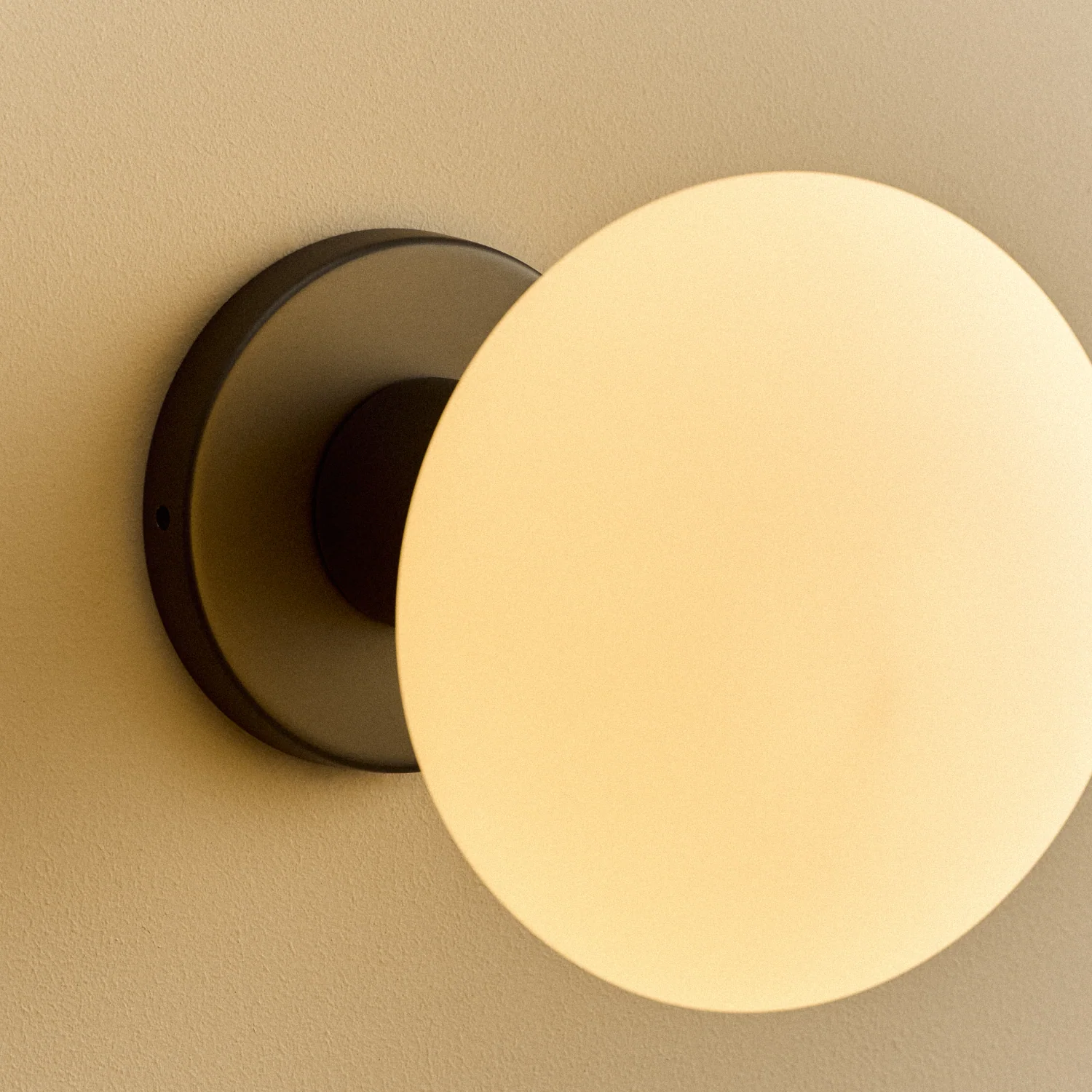 Lochan Wall Light in Graphite + Oval - Image 3