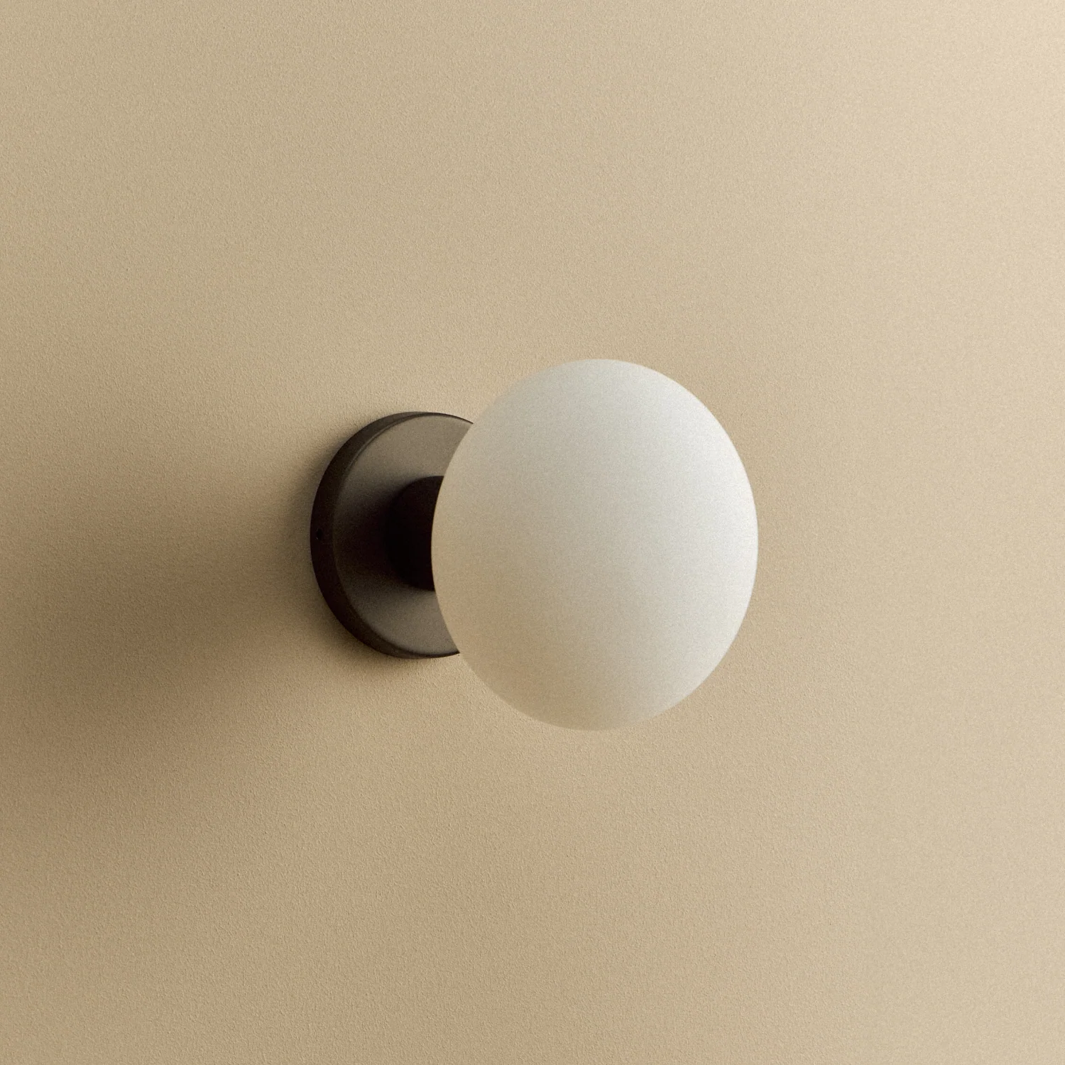 Lochan Wall Light in Graphite + Oval - Image 4