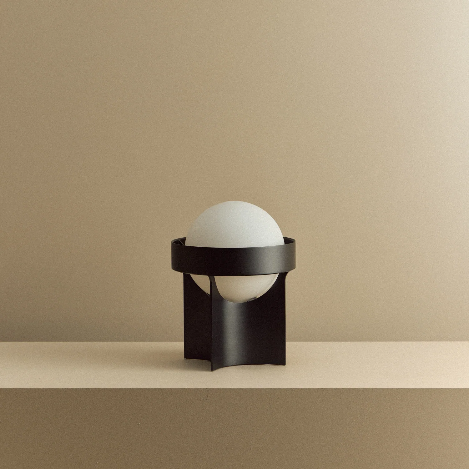 Loop Table Lamp in Dark Grey + Sphere IV - Image 7