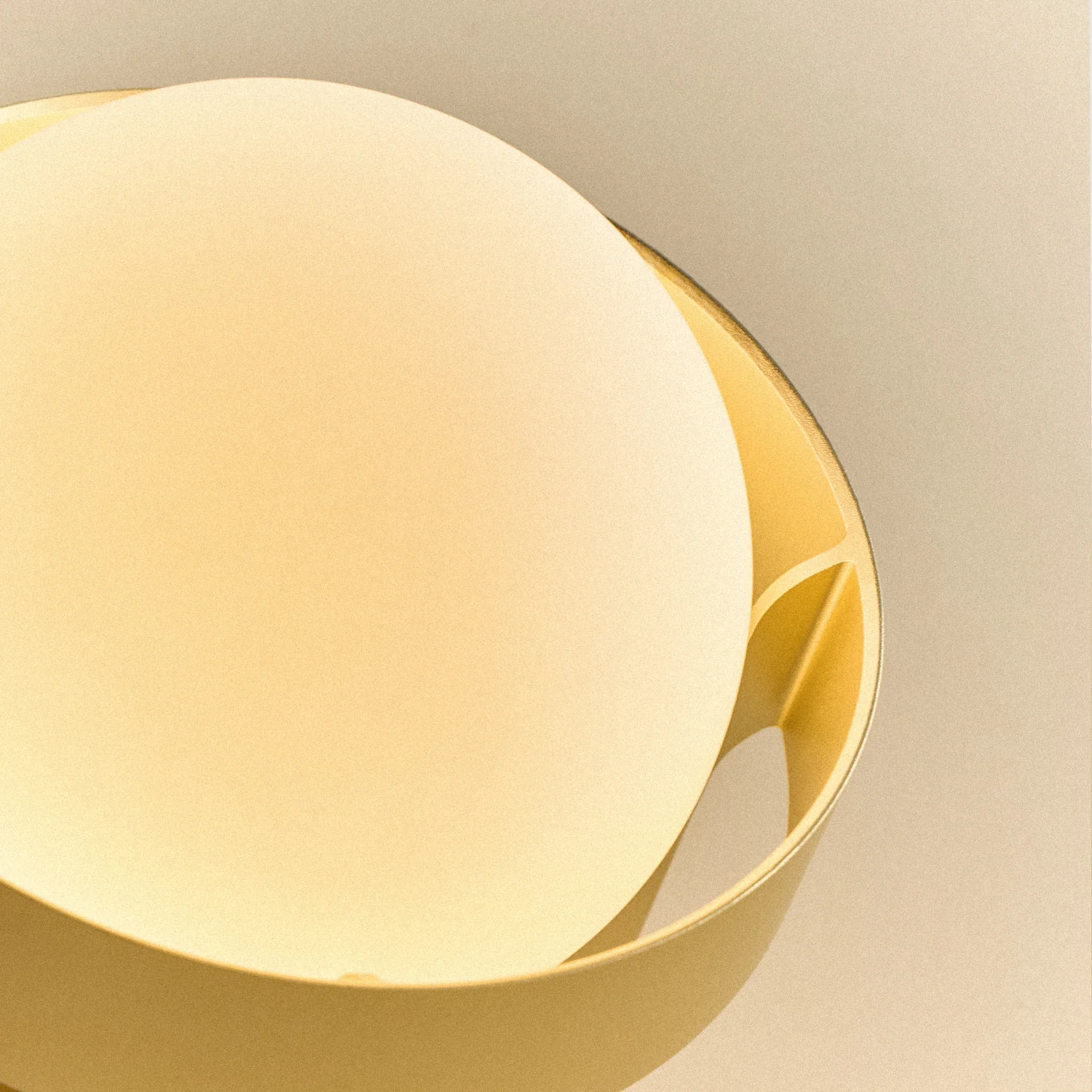 Loop Wall Light in Gold + Sphere IV - Image 6