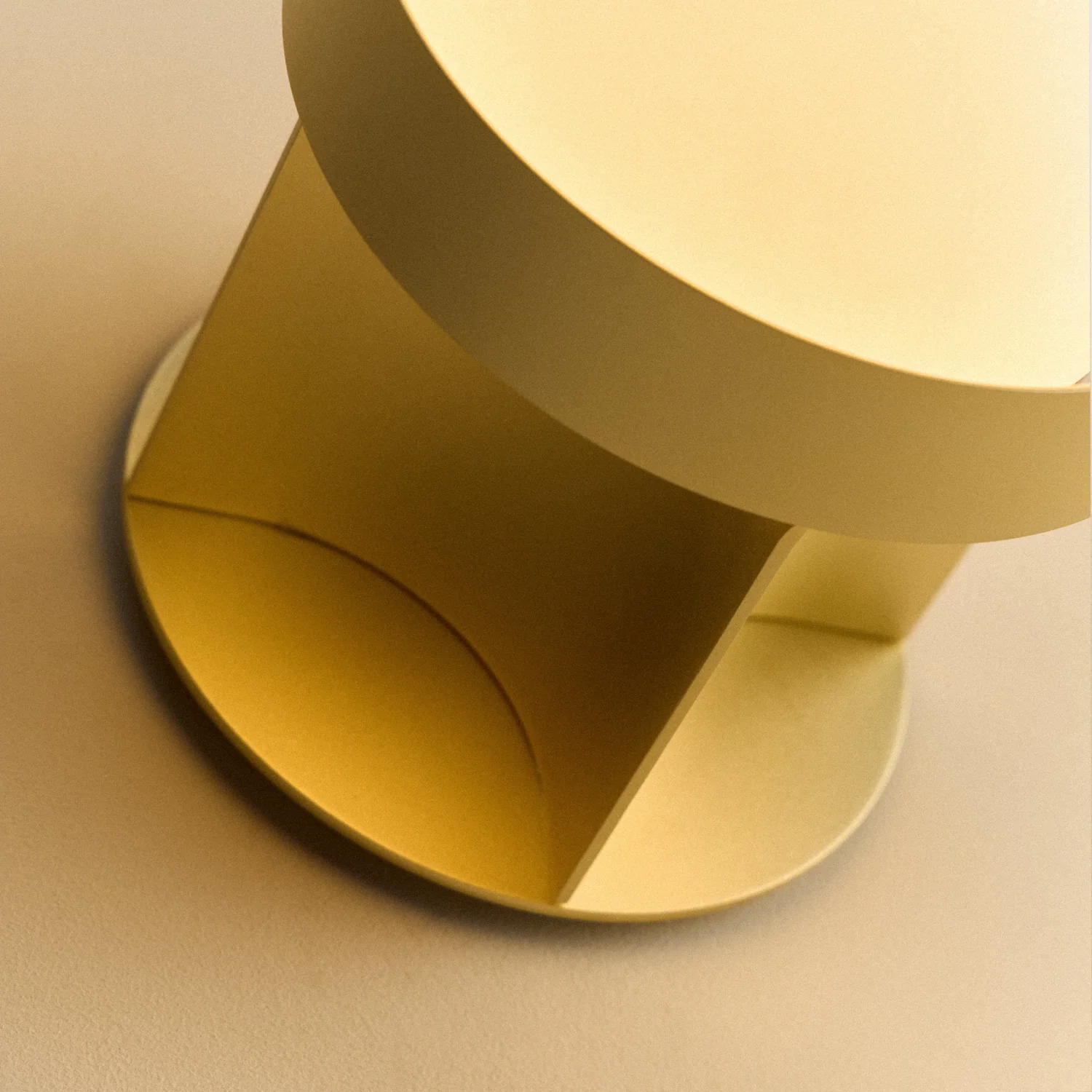 Loop Wall Light in Gold + Sphere IV - Image 7