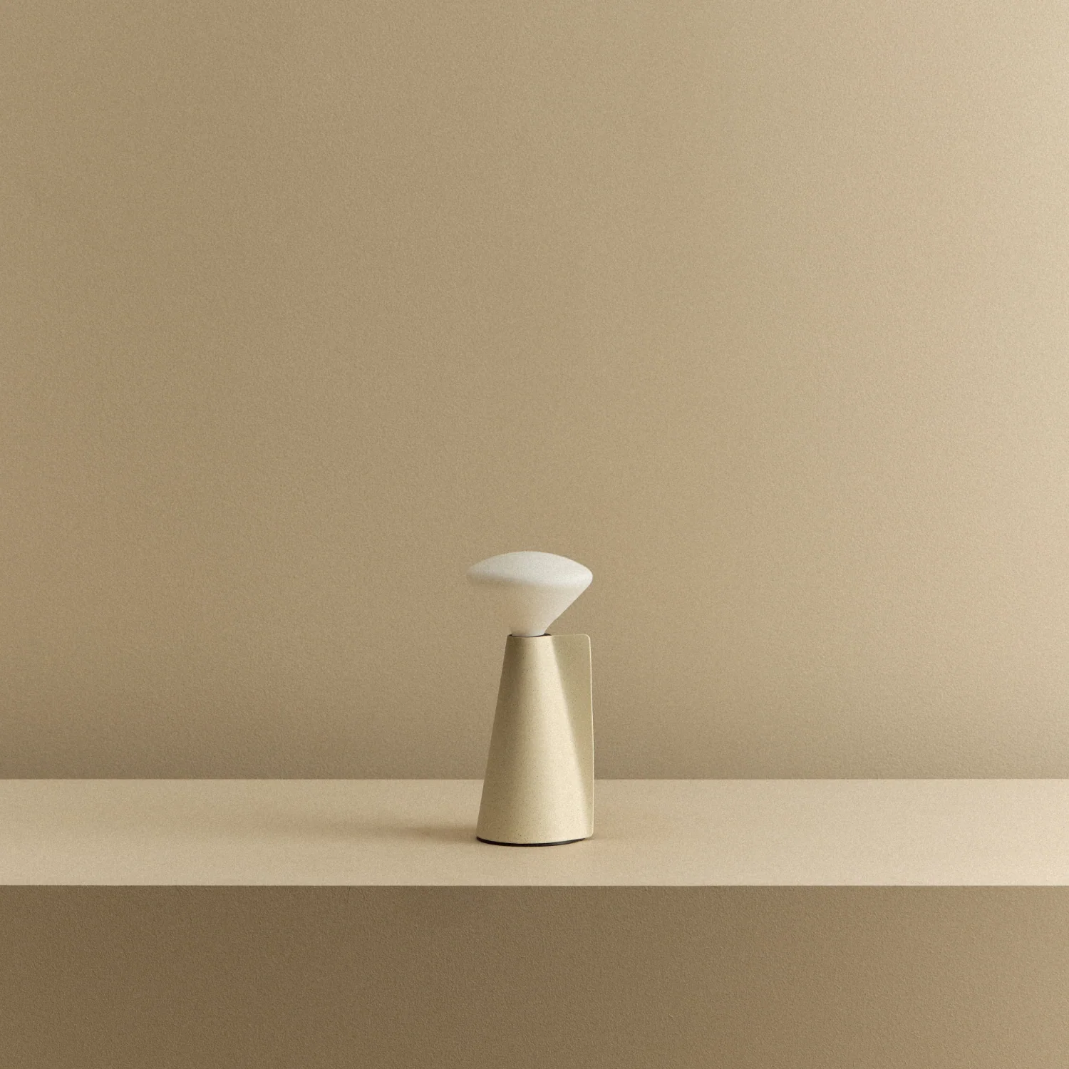 Mantle Portable Lamp in Stone White - Image 8