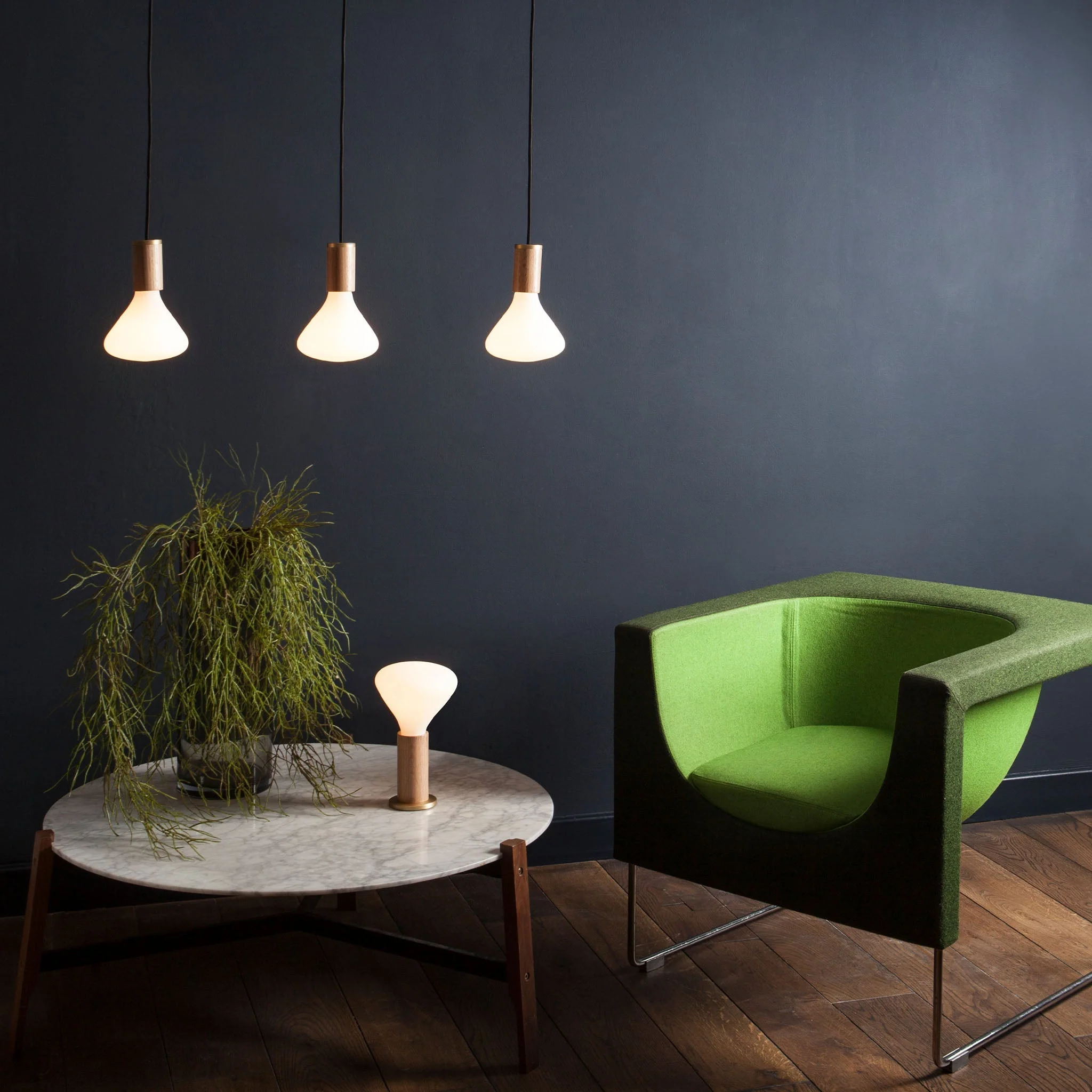 Noma Pendant Light in Brass - Image 2