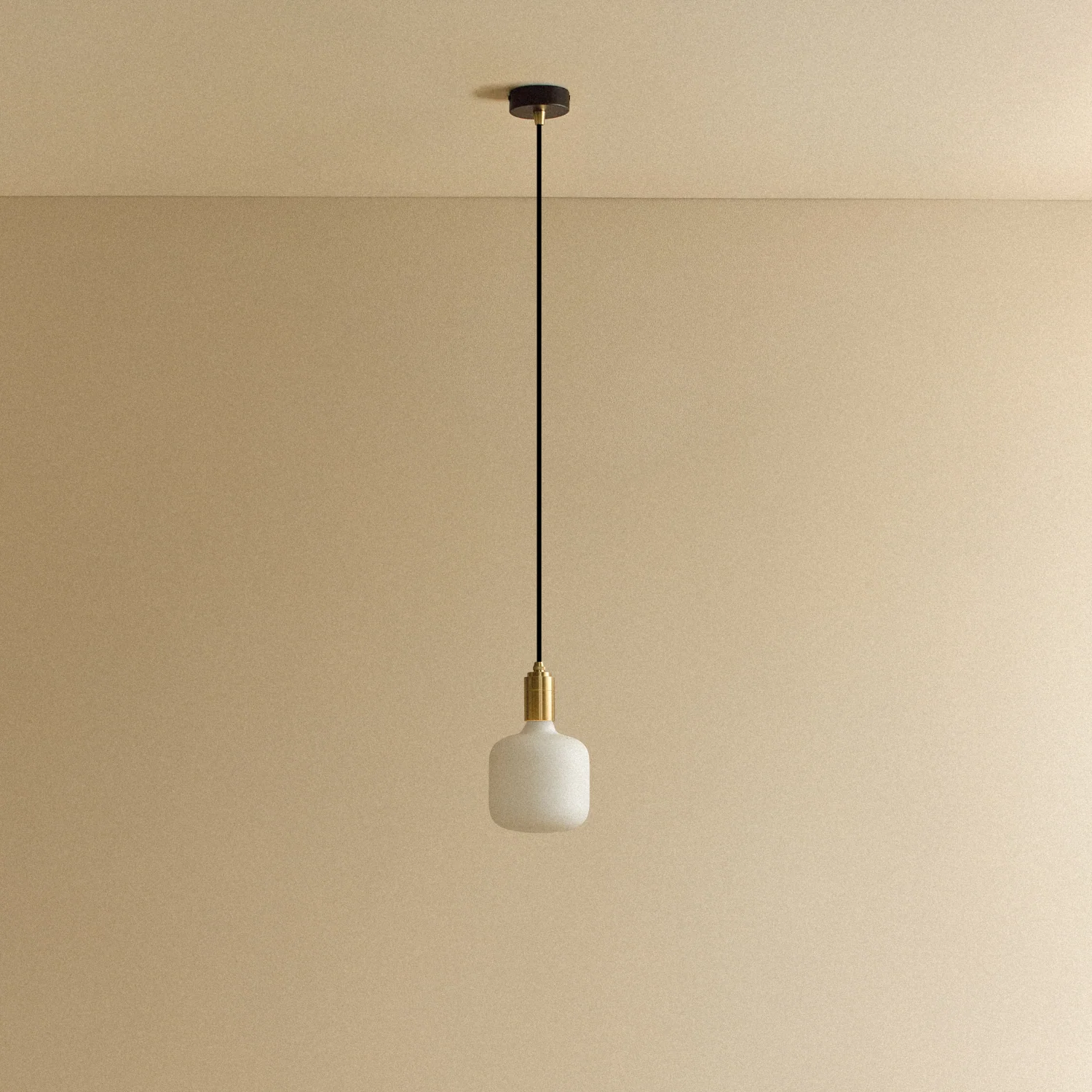 Oblo Pendant Light in Brass - Image 6