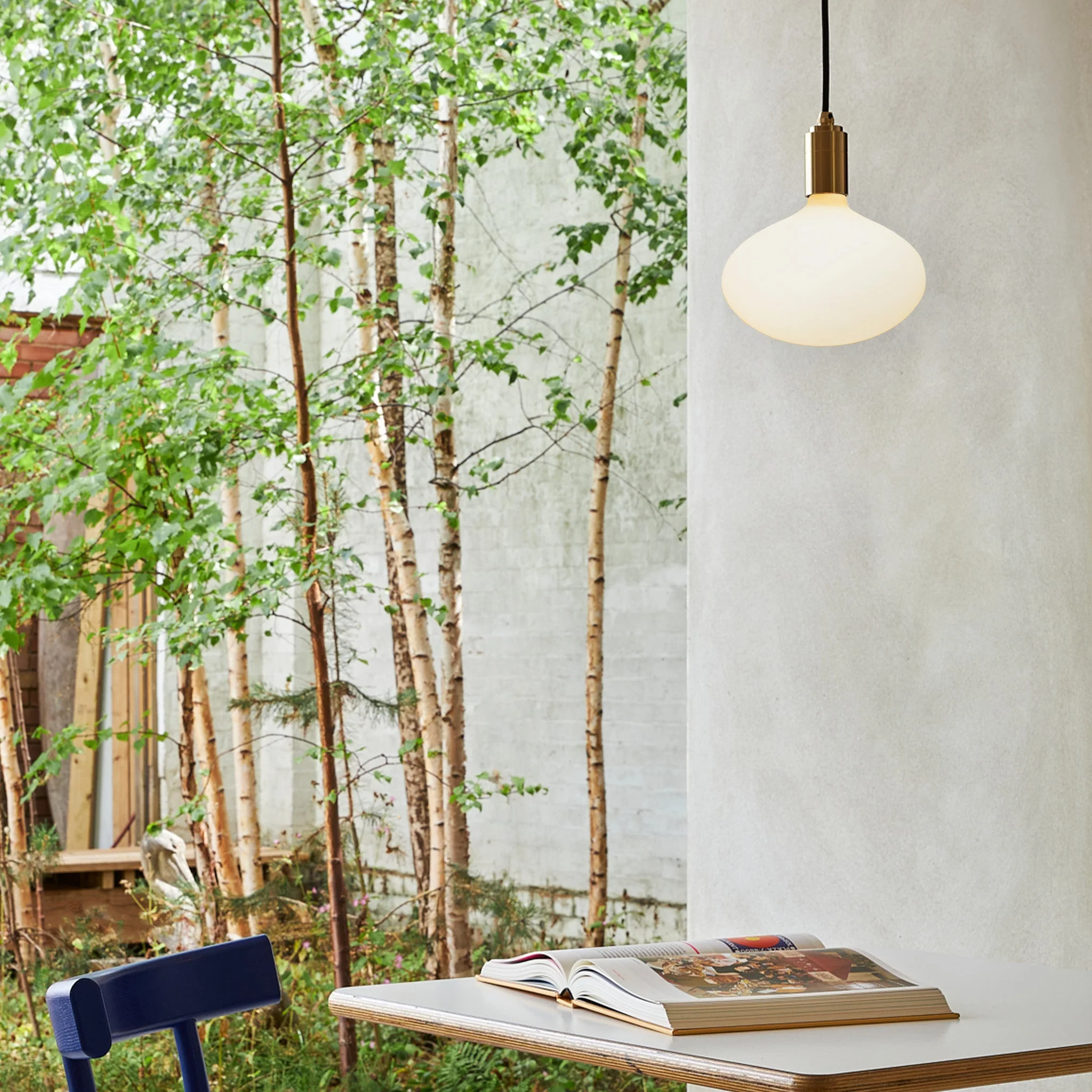 Oval II Pendant Light in Brass - Image 2