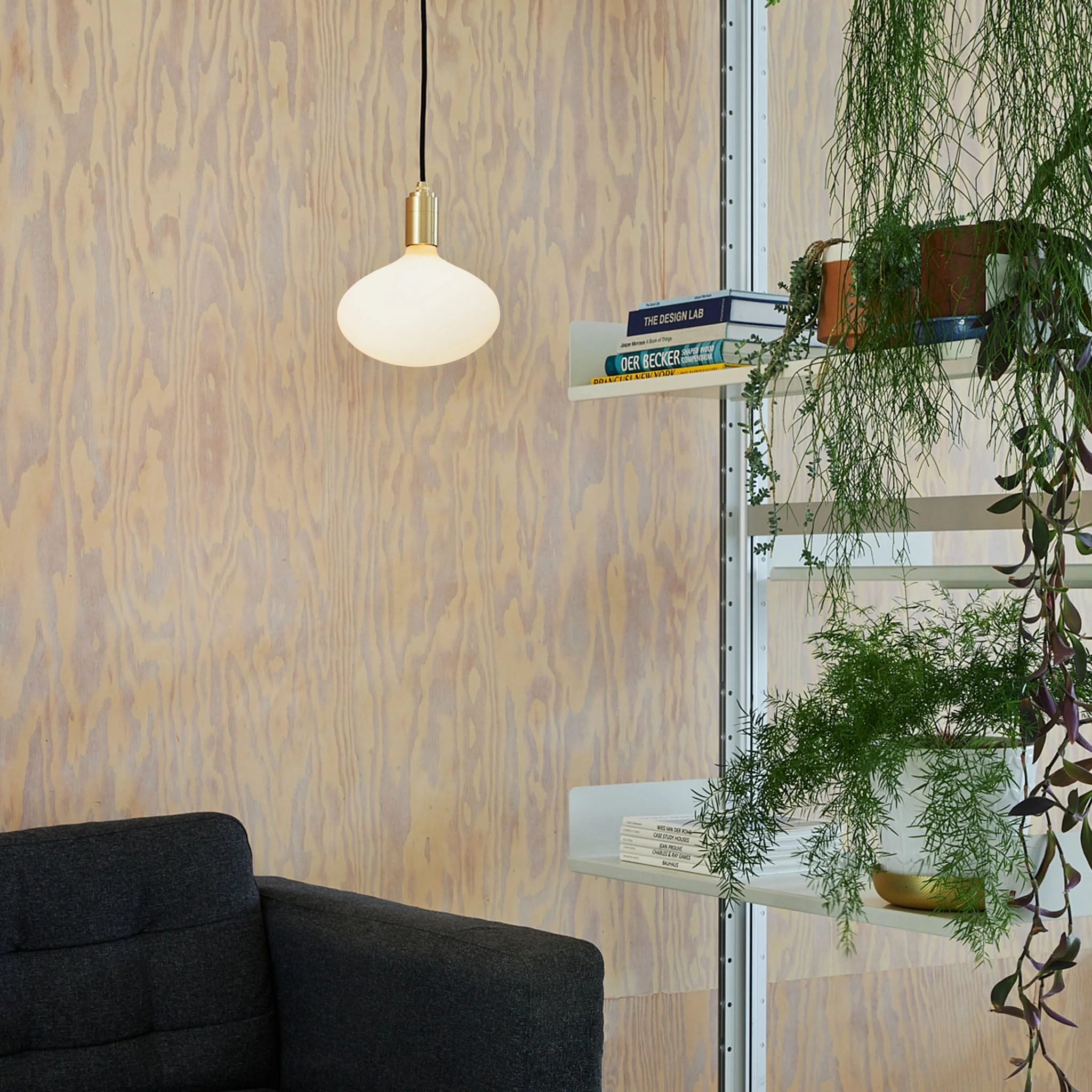 Oval II Pendant Light in Brass - Image 3