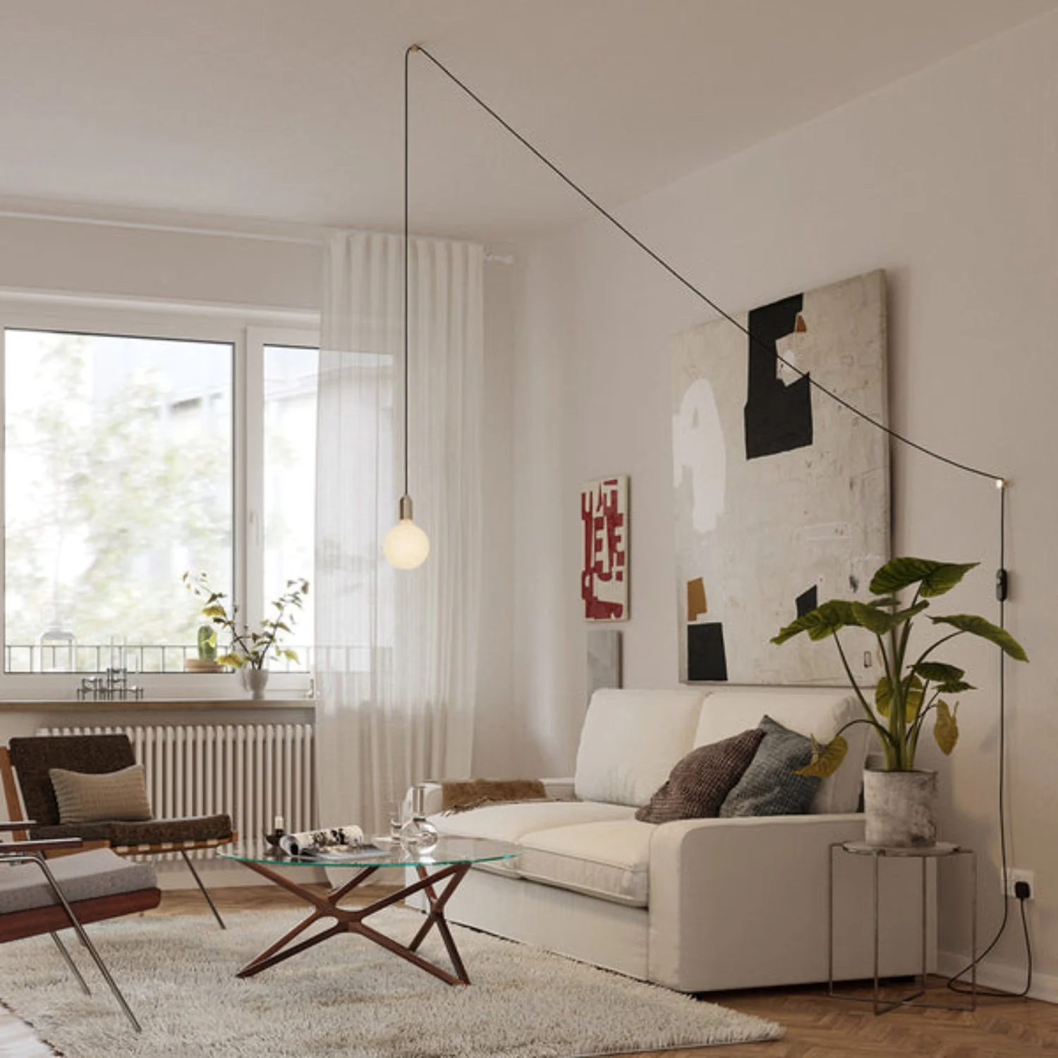 Plug-In Pendant in Brass - Image 4