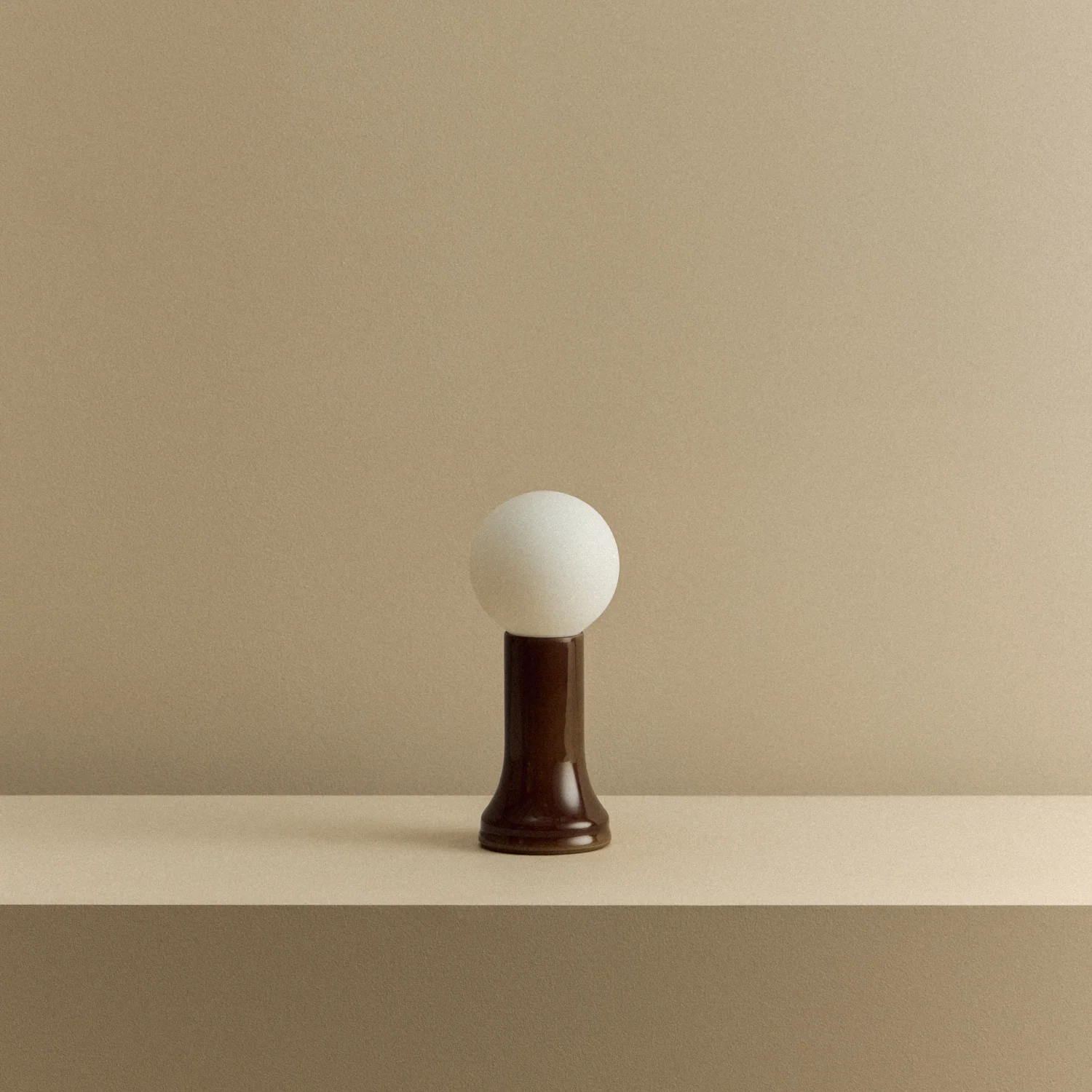 Shore Table Lamp in Bottle Brown - Image 9