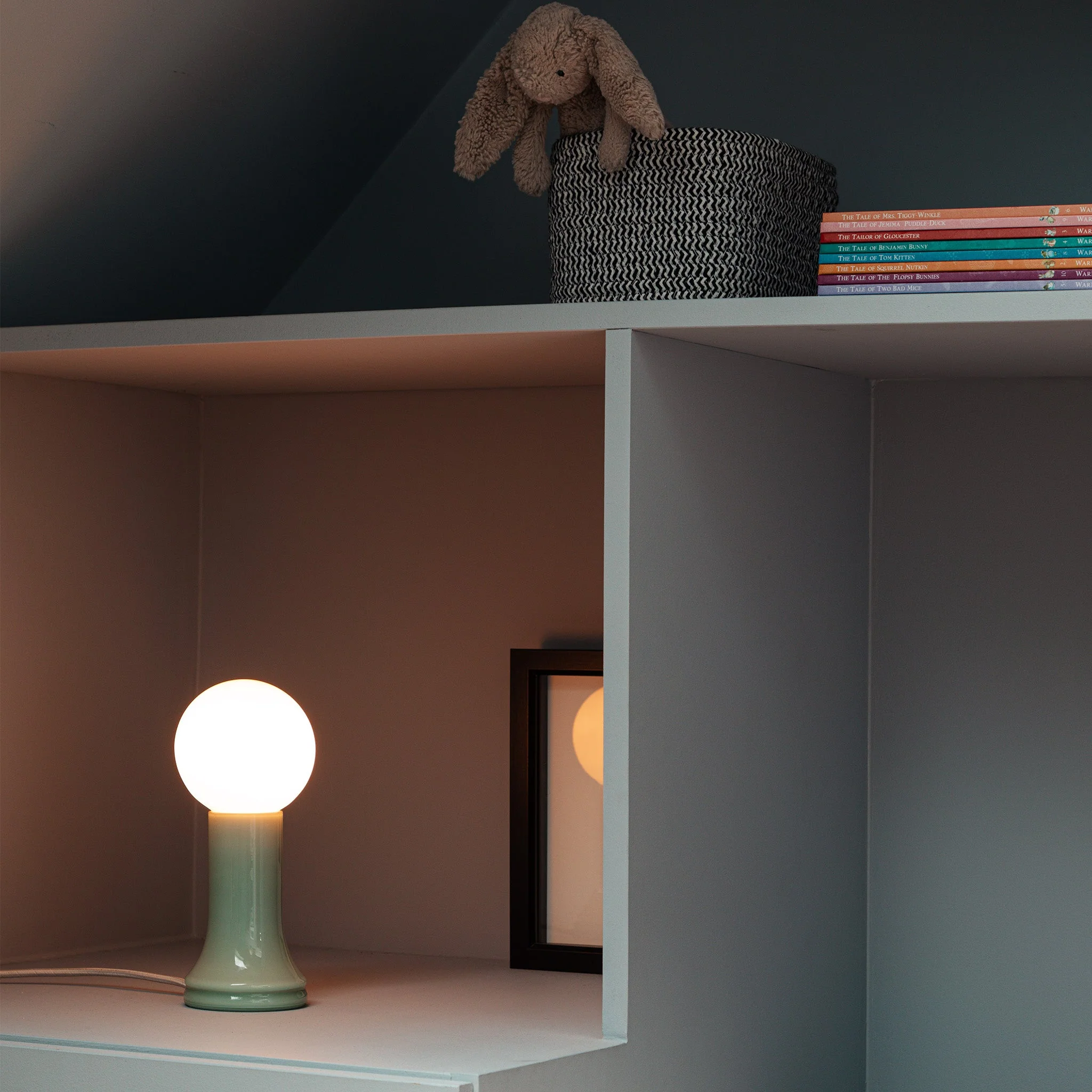 Shore Table Lamp in Sea Green - Image 5