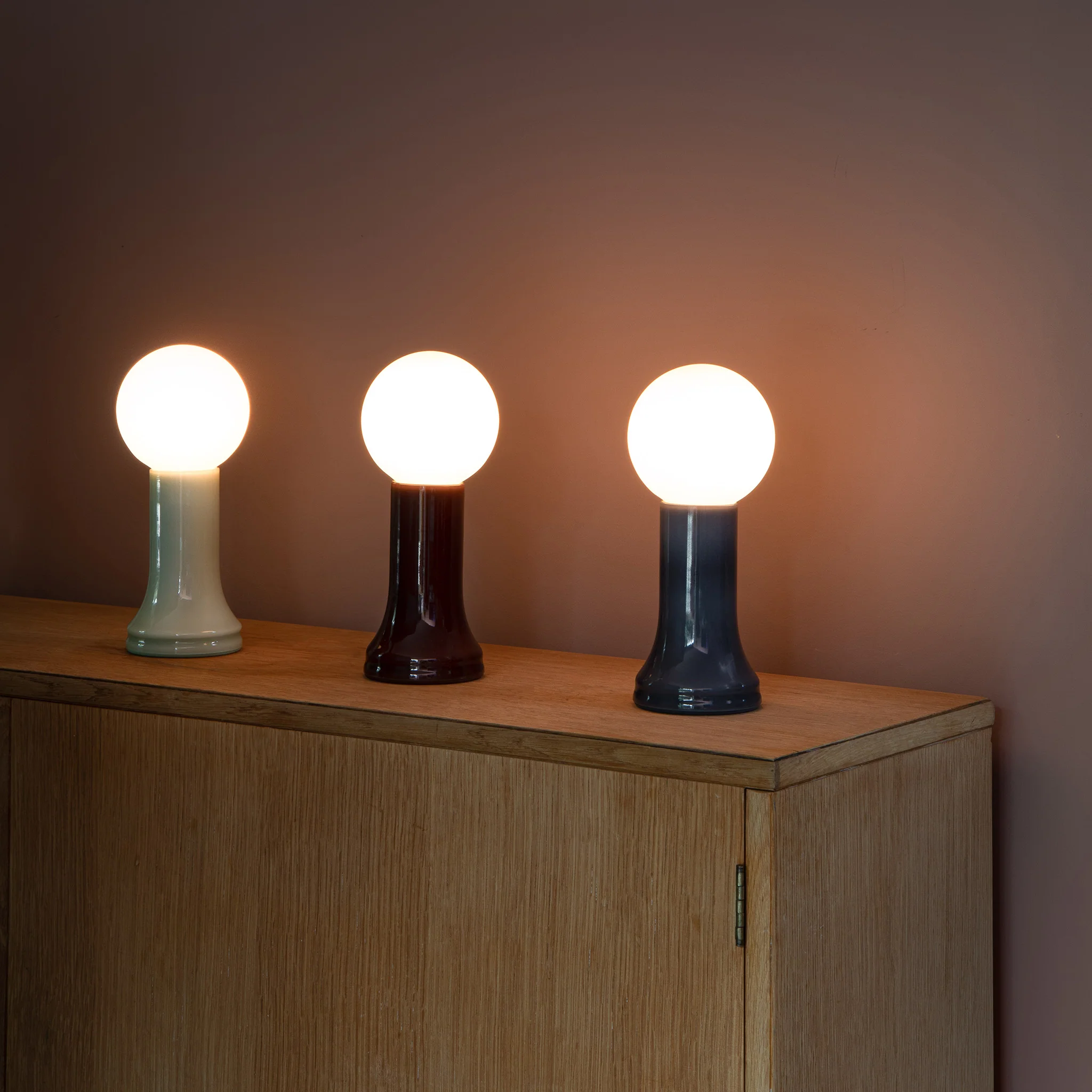 Shore Table Lamp in Smoke Grey - Image 12