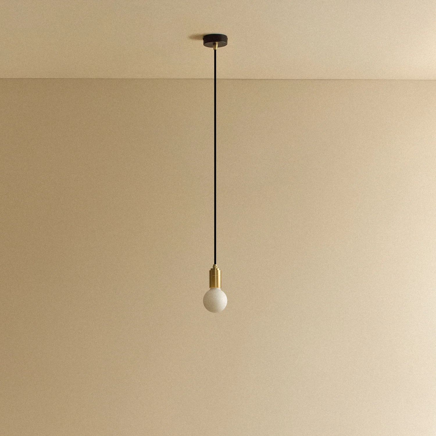 Sphere II Pendant Light in Brass - Image 6