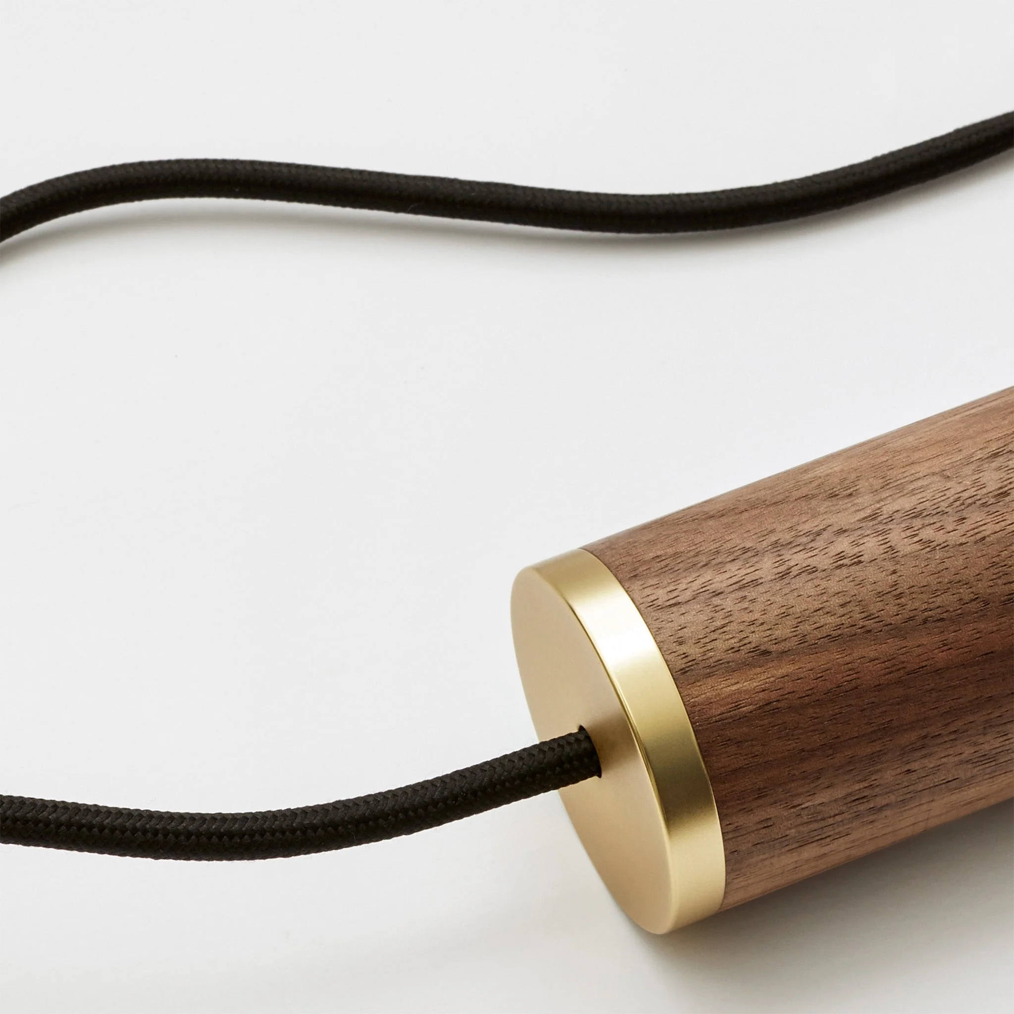 Sphere III Pendant Light in Walnut - Image 4