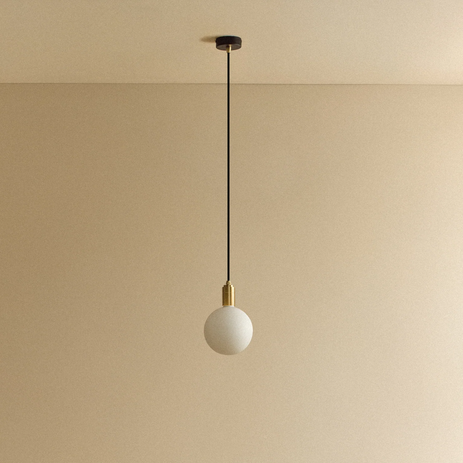 Sphere IV Pendant Light in Brass - Image 8