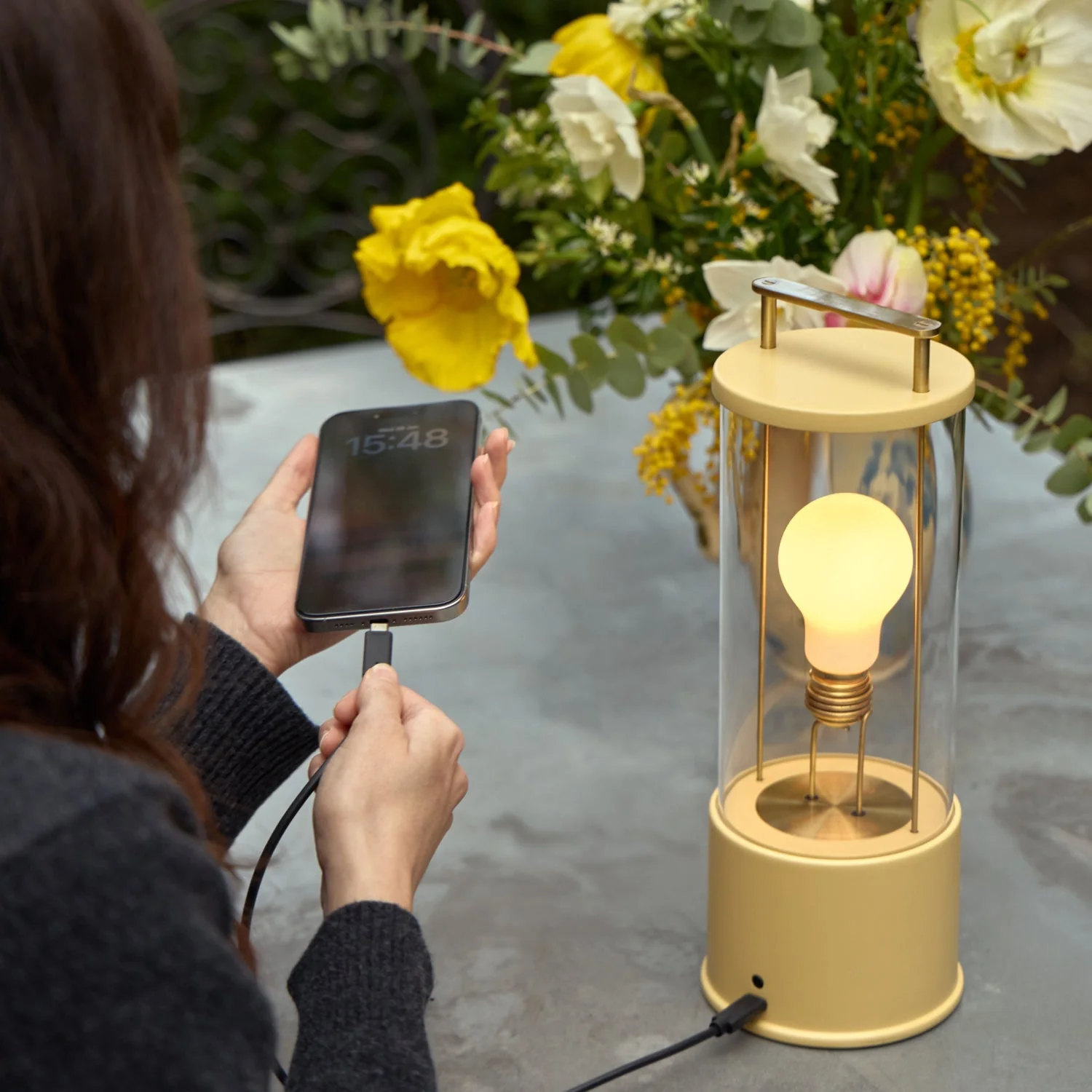 The Muse 2.0 Portable Lamp in Hackles Black - Image 6