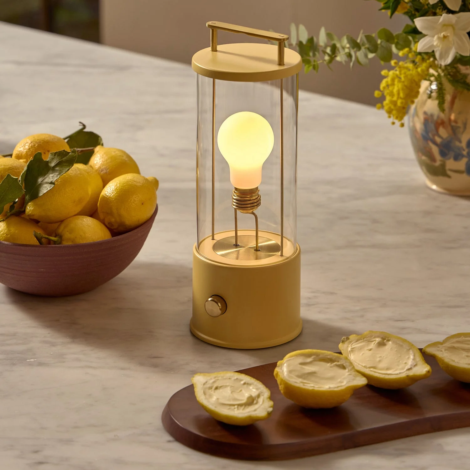 The Muse 2.0 Portable Lamp in Posset Yellow - Image 3