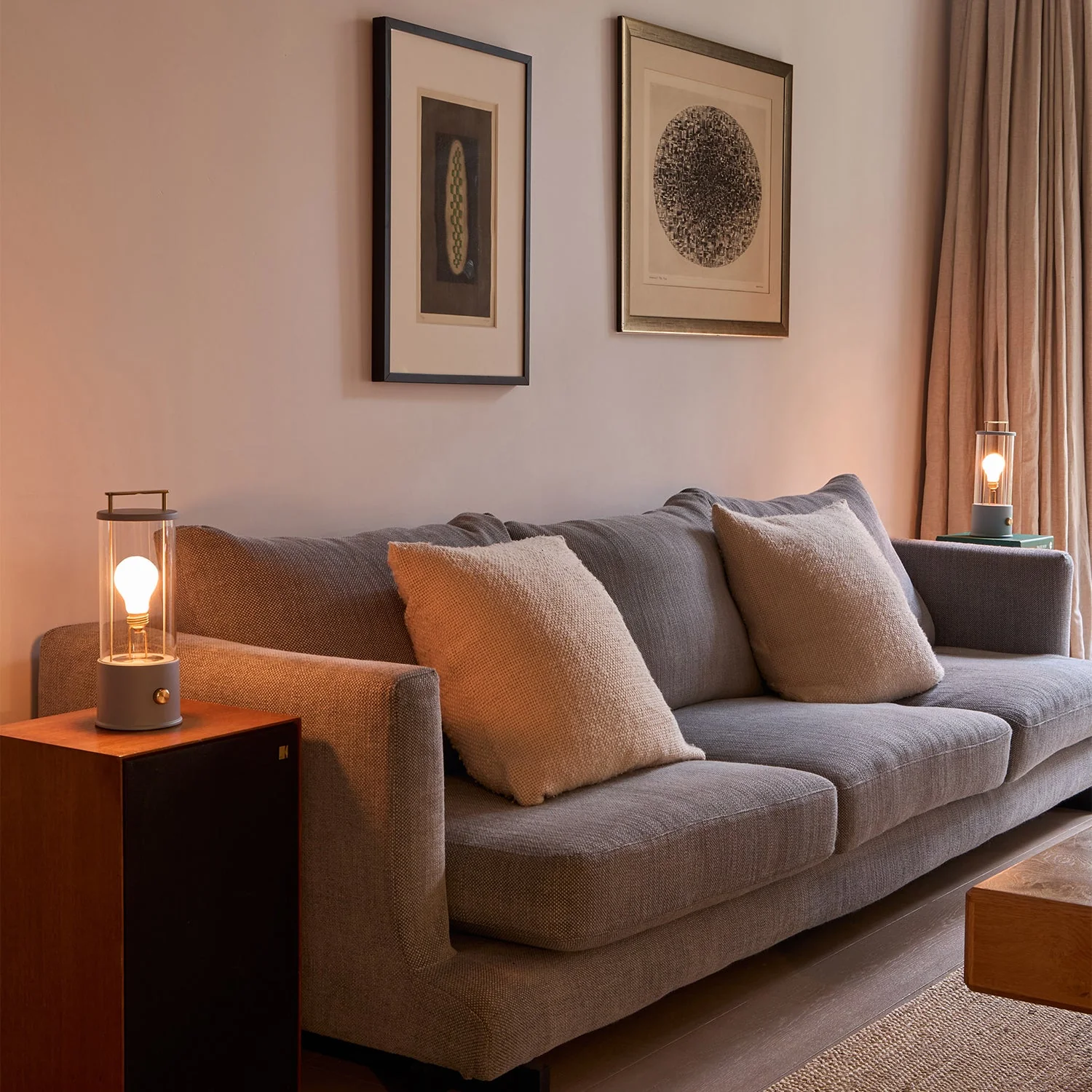 The Muse 2.0 Portable Lamp in Selvedge Blue - Image 6
