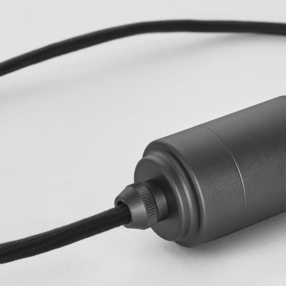 Triple Pendant in Graphite + Voronoi II - Image 5