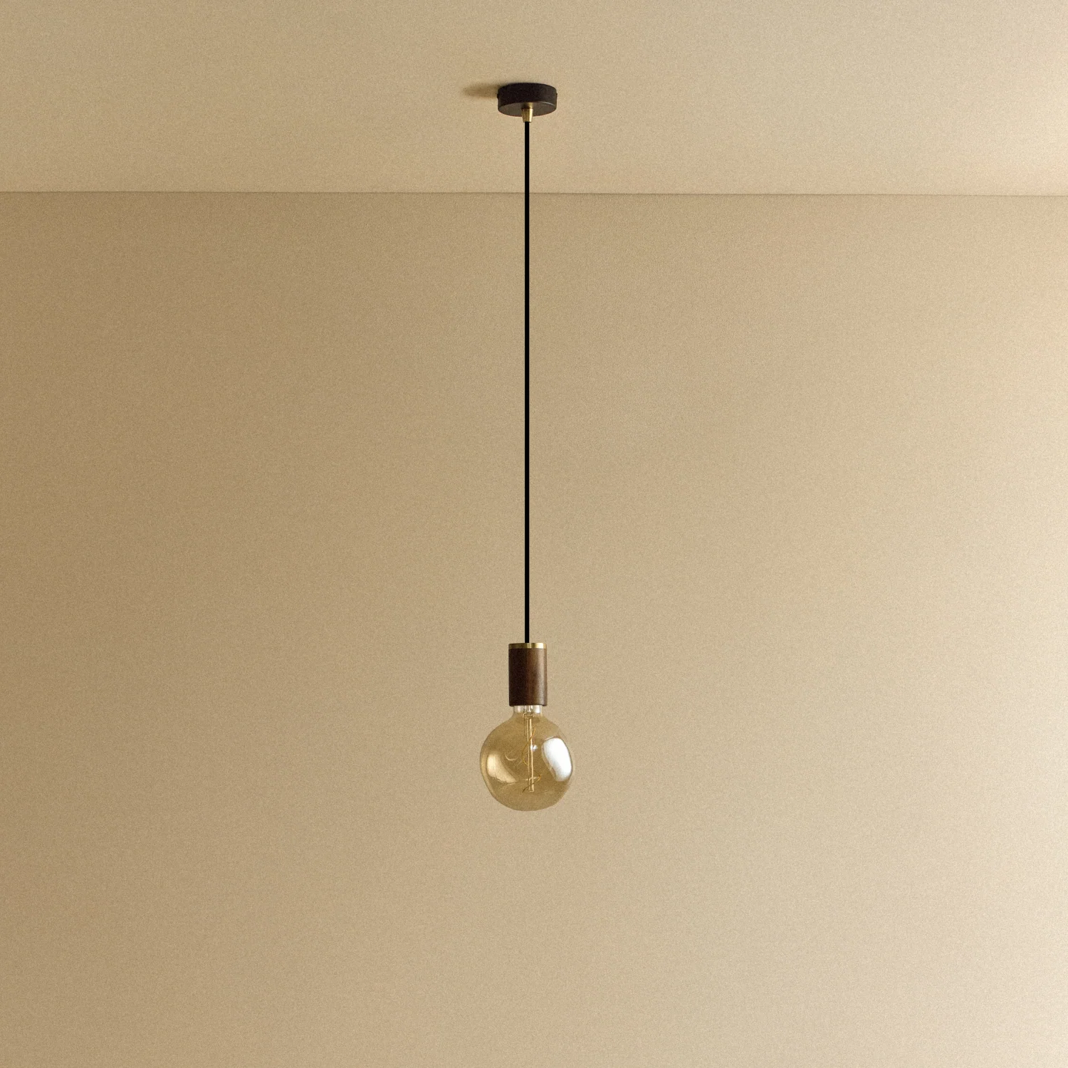 Voronoi I Pendant Light in Walnut - Image 6