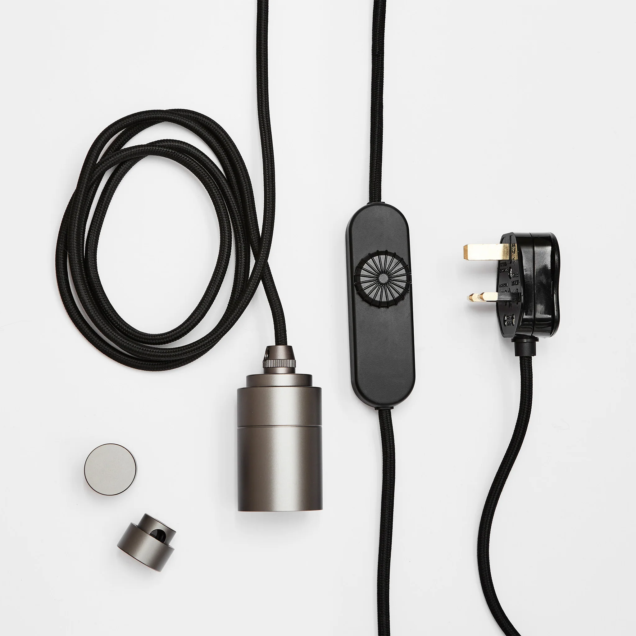 Voronoi I Plug-In Pendant in Graphite - Image 6