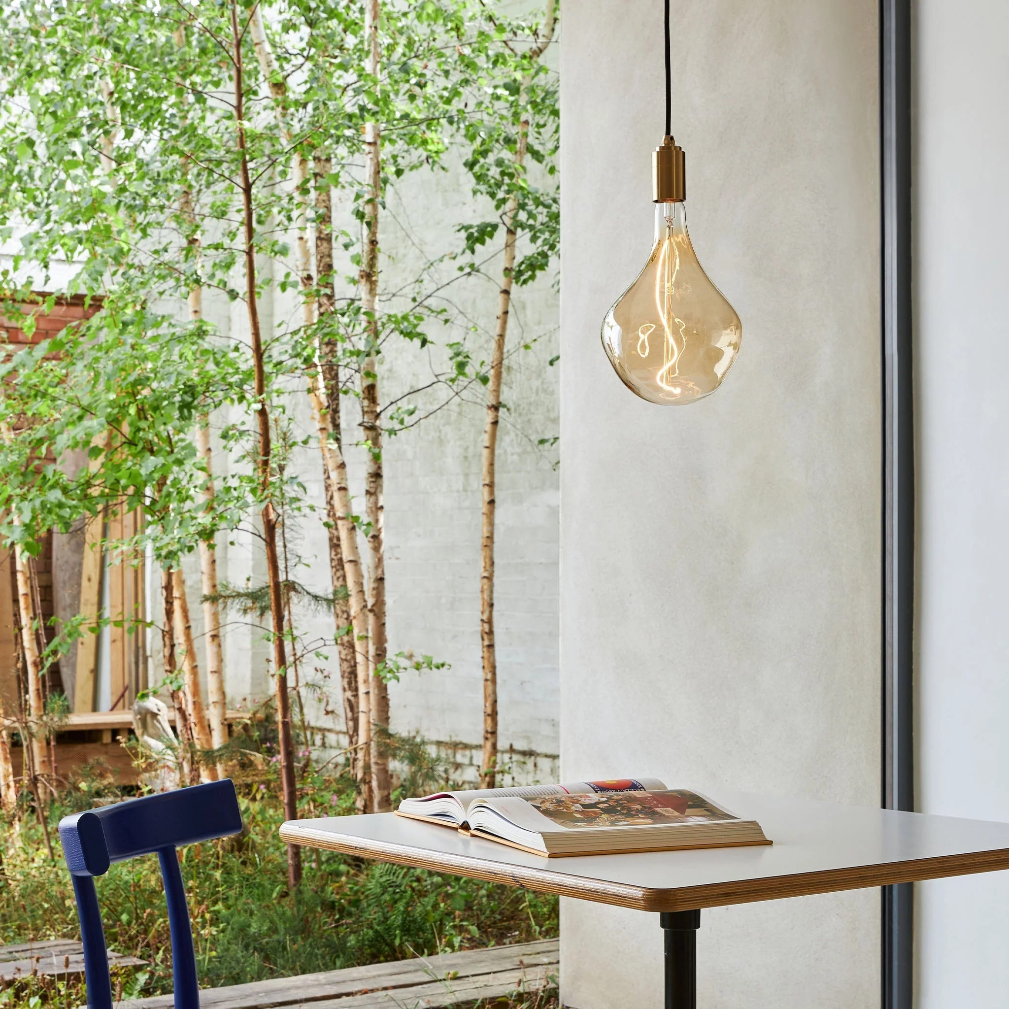 Voronoi II Pendant Light in Brass - Image 3