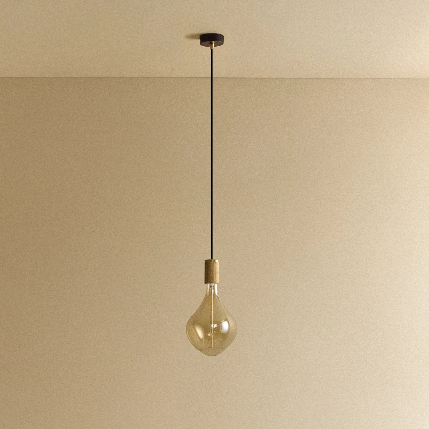Voronoi II Pendant Light in Oak - Image 6