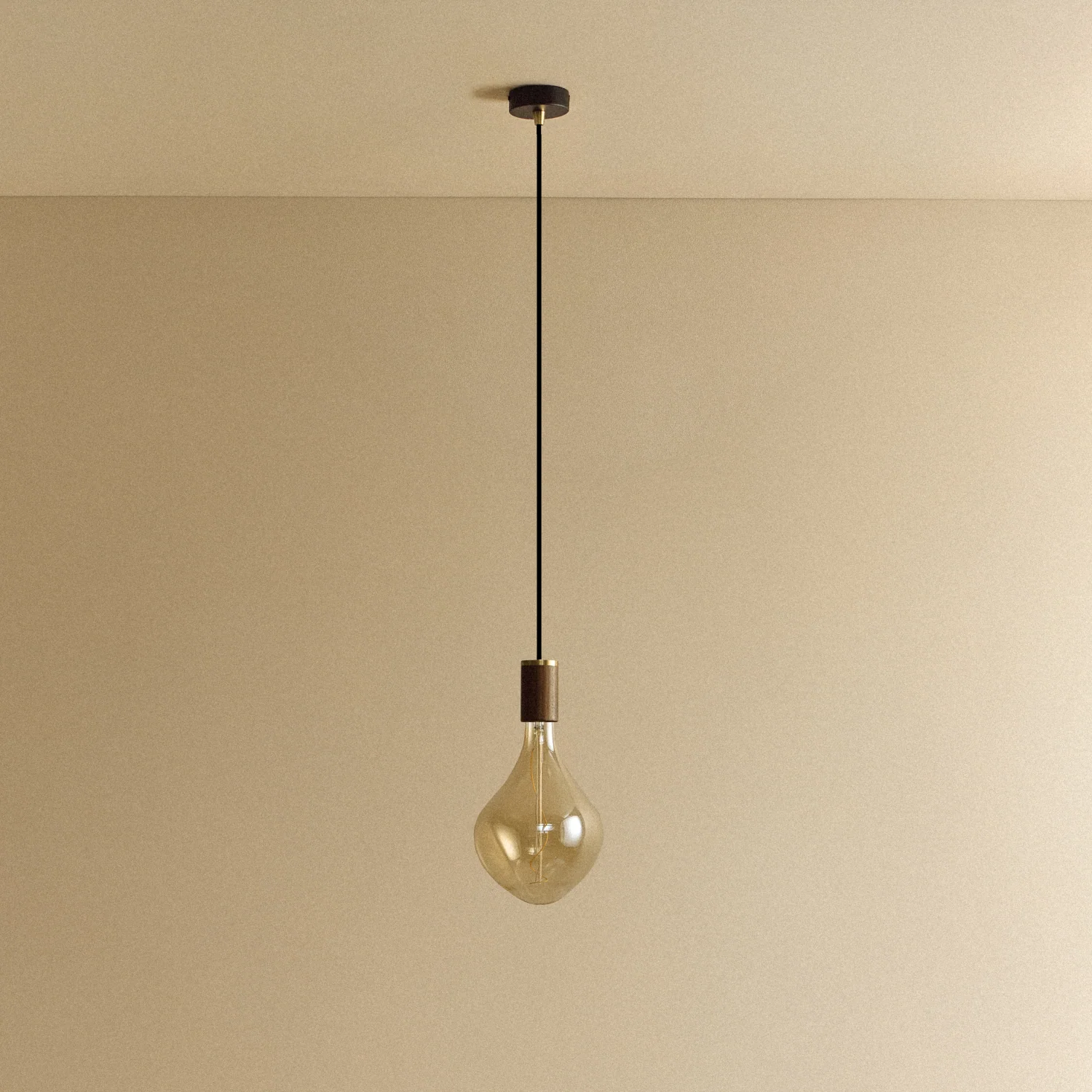 Voronoi II Pendant Light in Walnut - Image 7